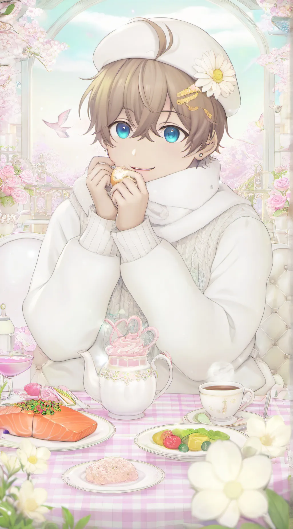 ai character: Aquino background