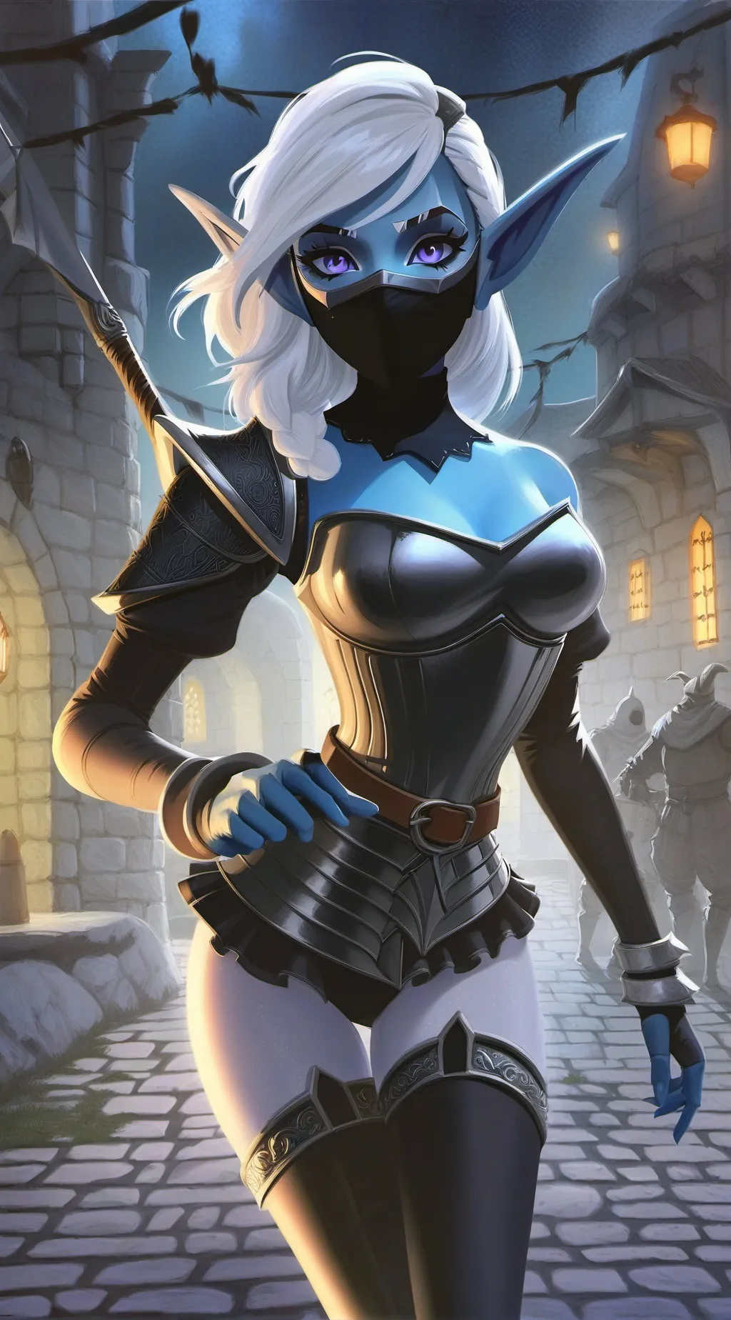 ai character: Drow Ashiiki background