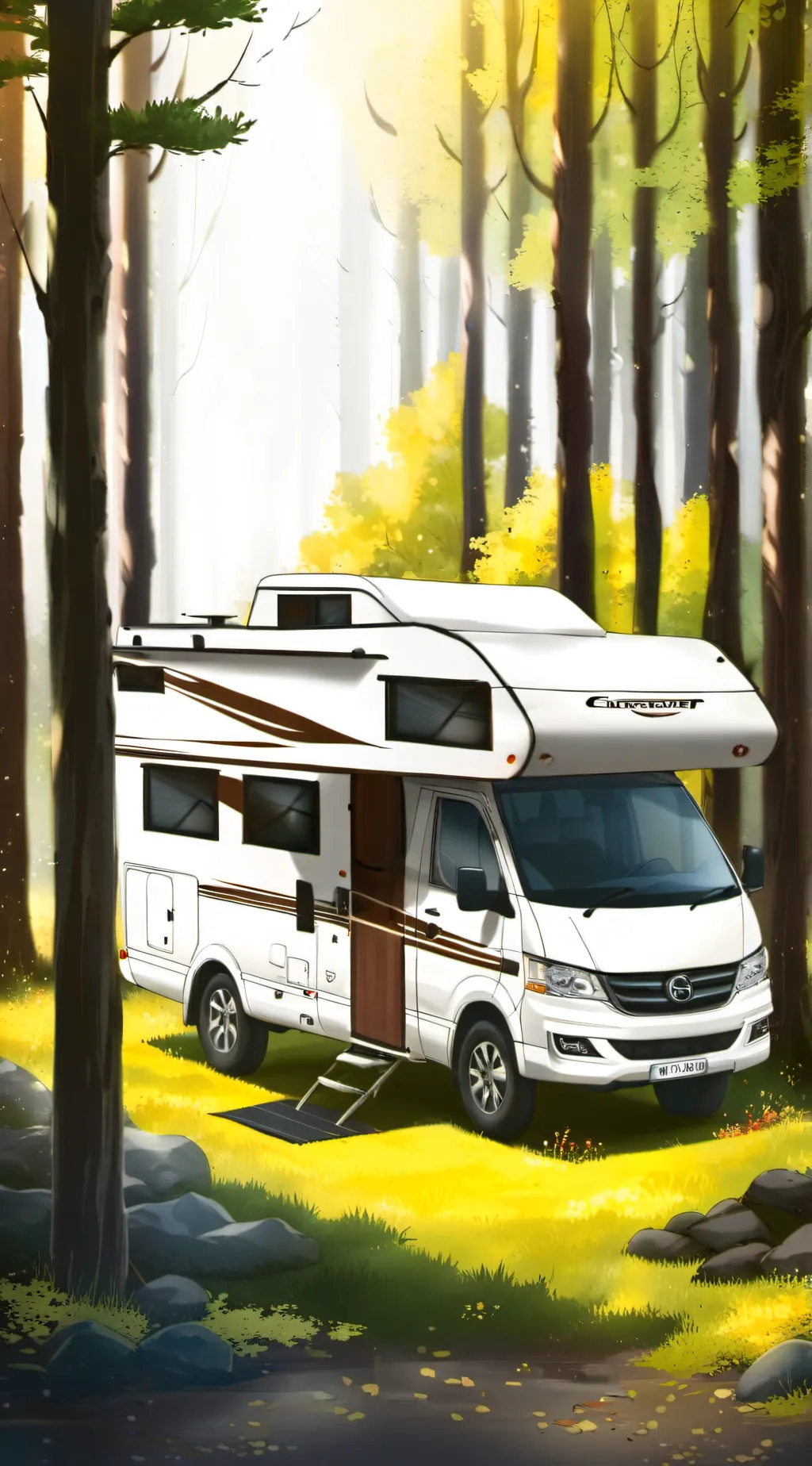 ai character: Friend's trip background