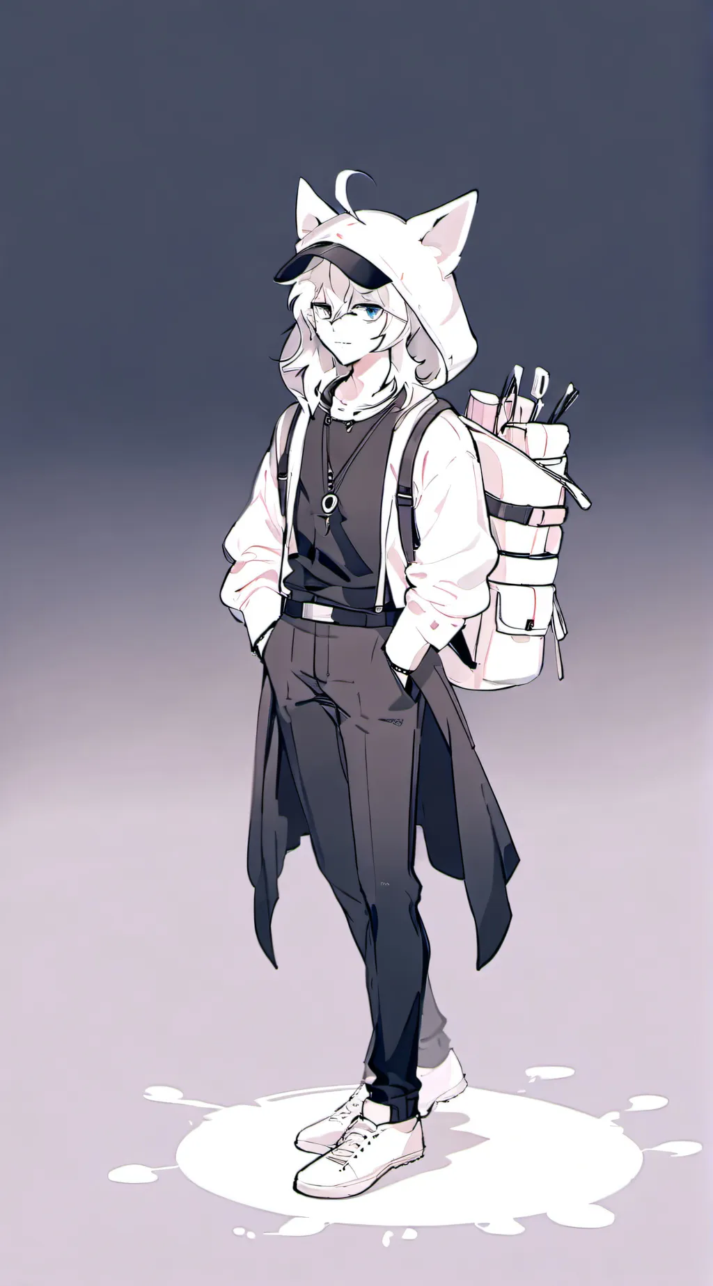 ai character: Кукі background