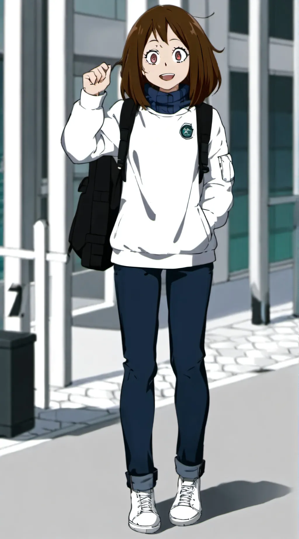 ai character: MHA+scp 035 background