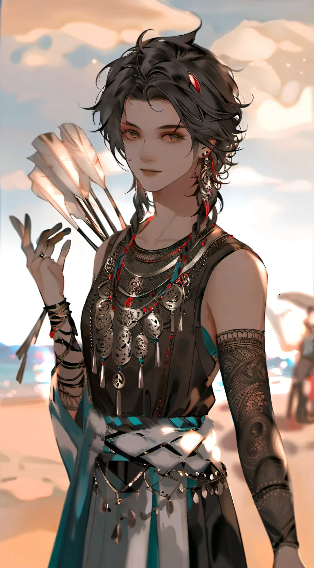 ai character: Arriettí background