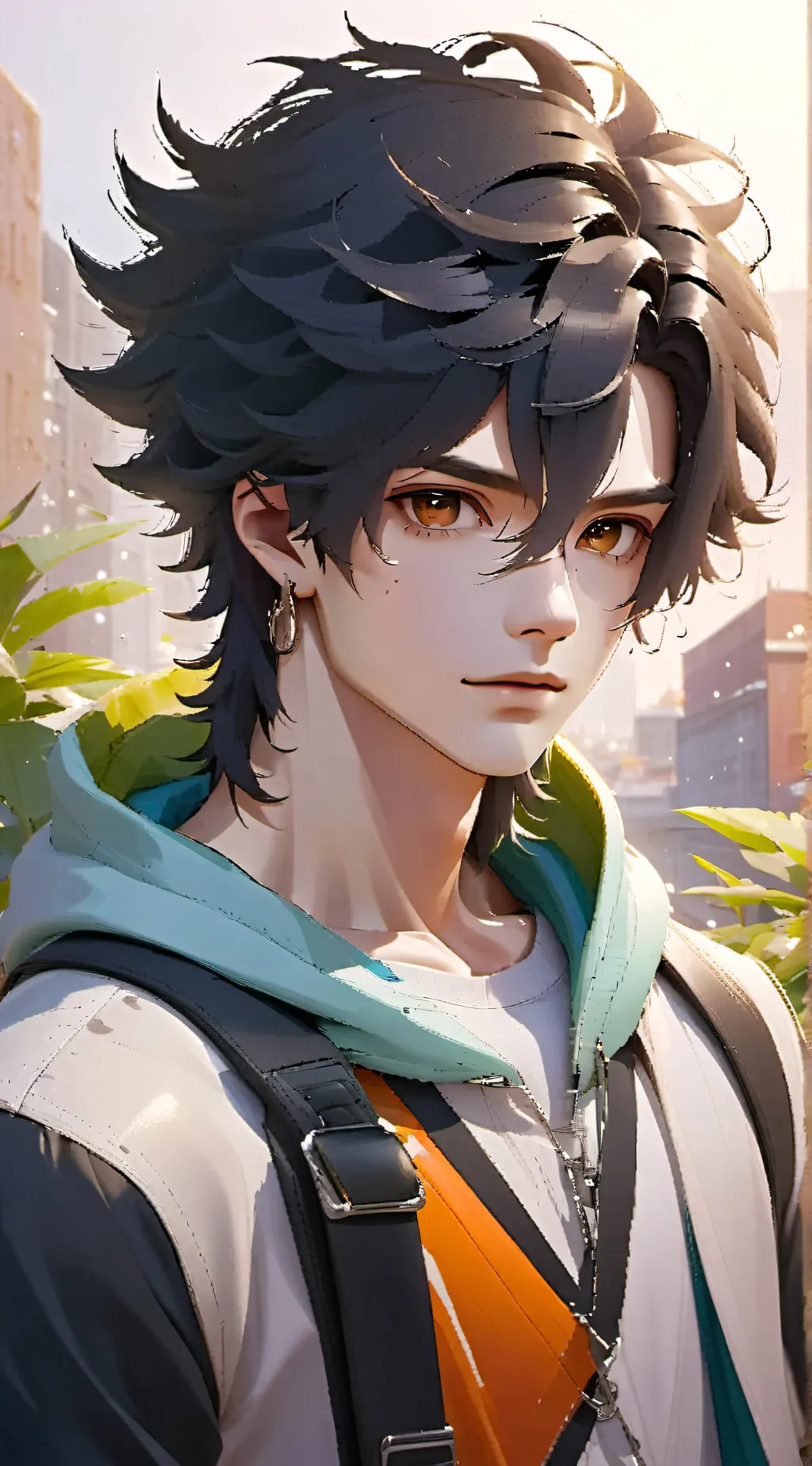 ai character: Day background