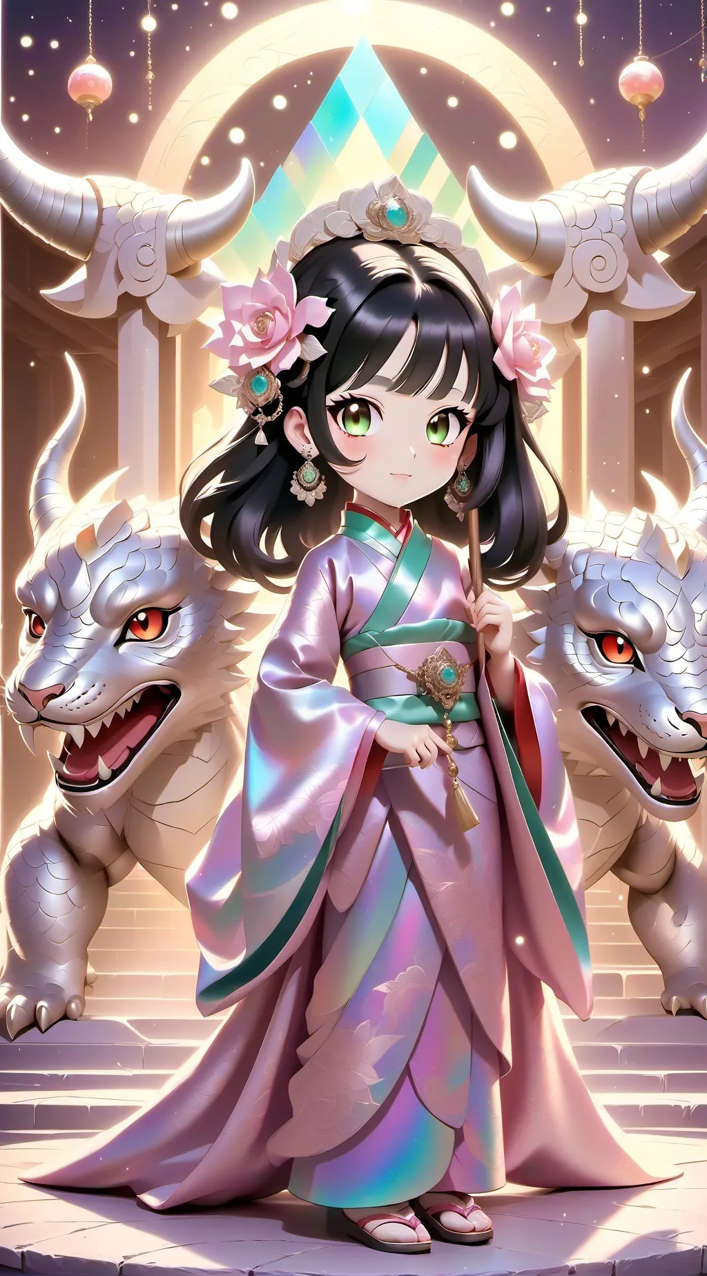 ai character: kny 👽💅 background