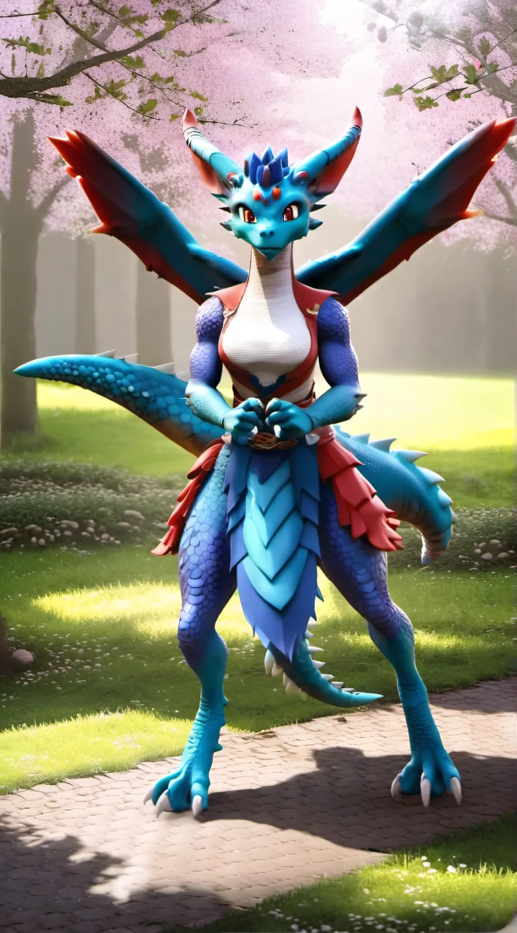 ai character: Loona background