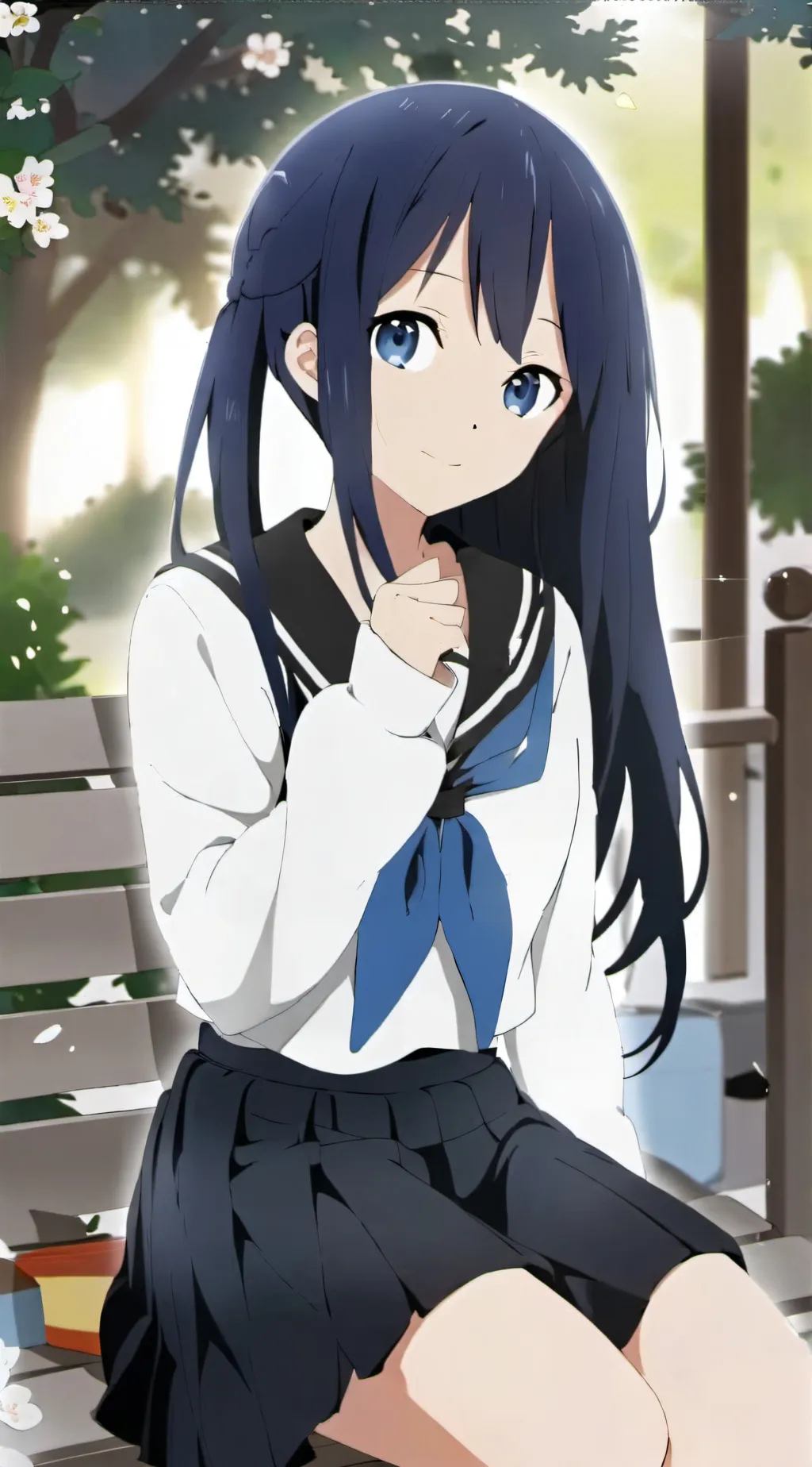 ai character: Kudo Hazuki  background