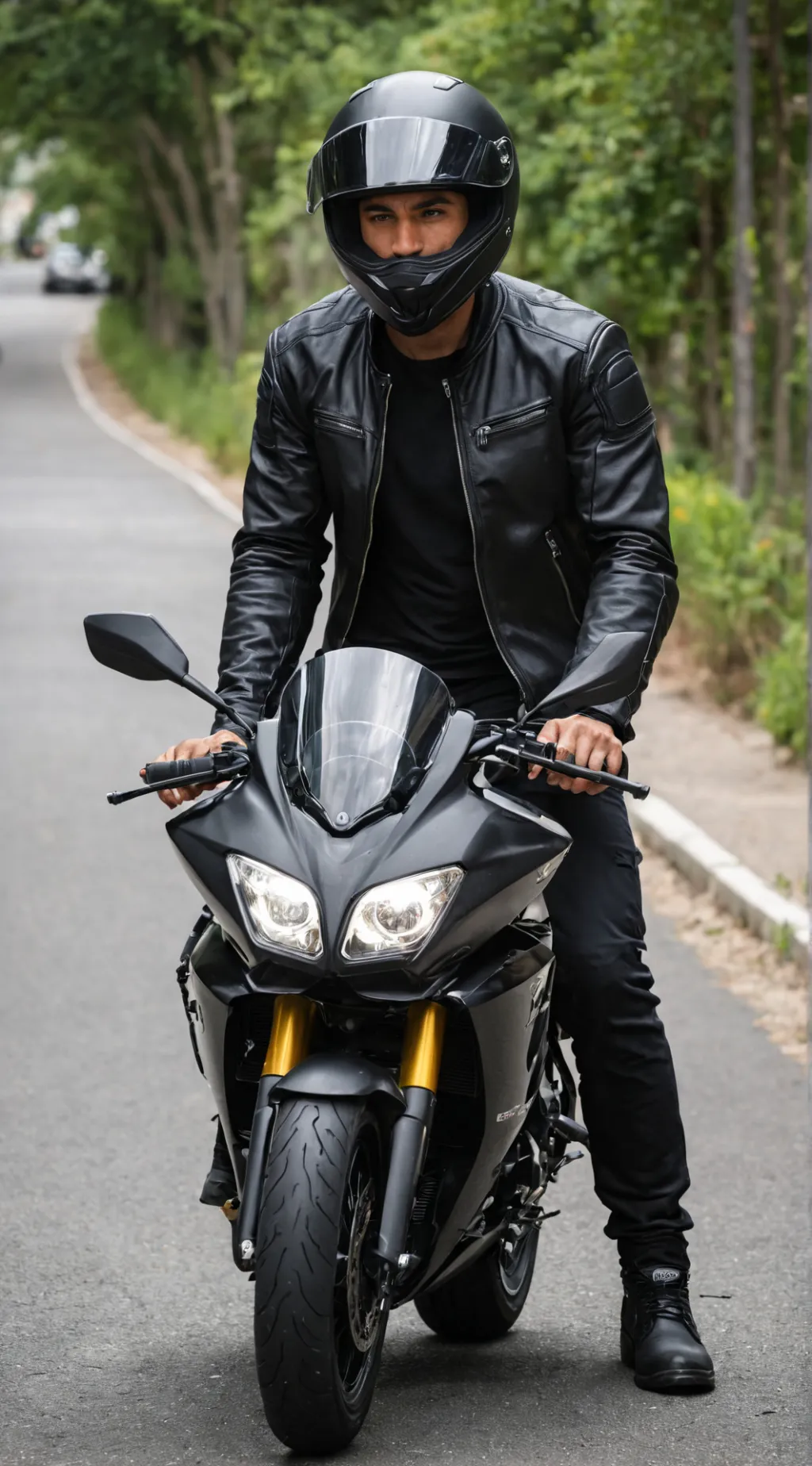 ai character: finn background