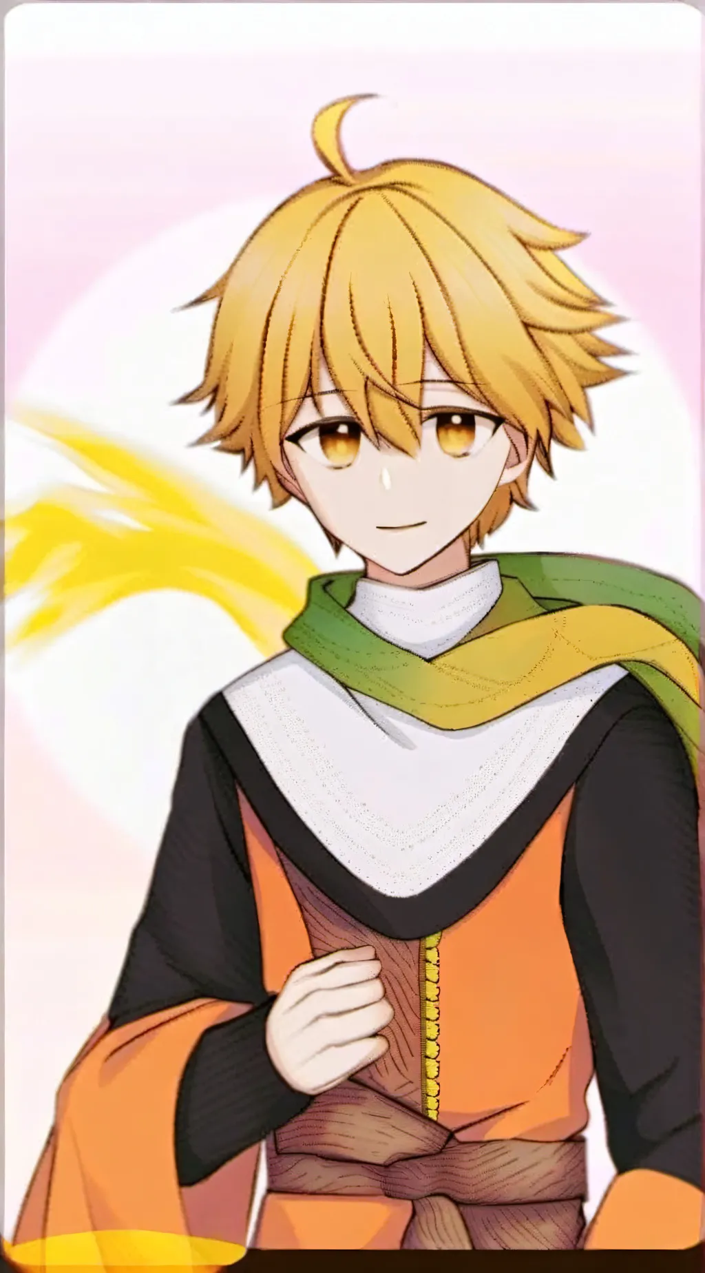 ai character: Zenitsu Atsugama background