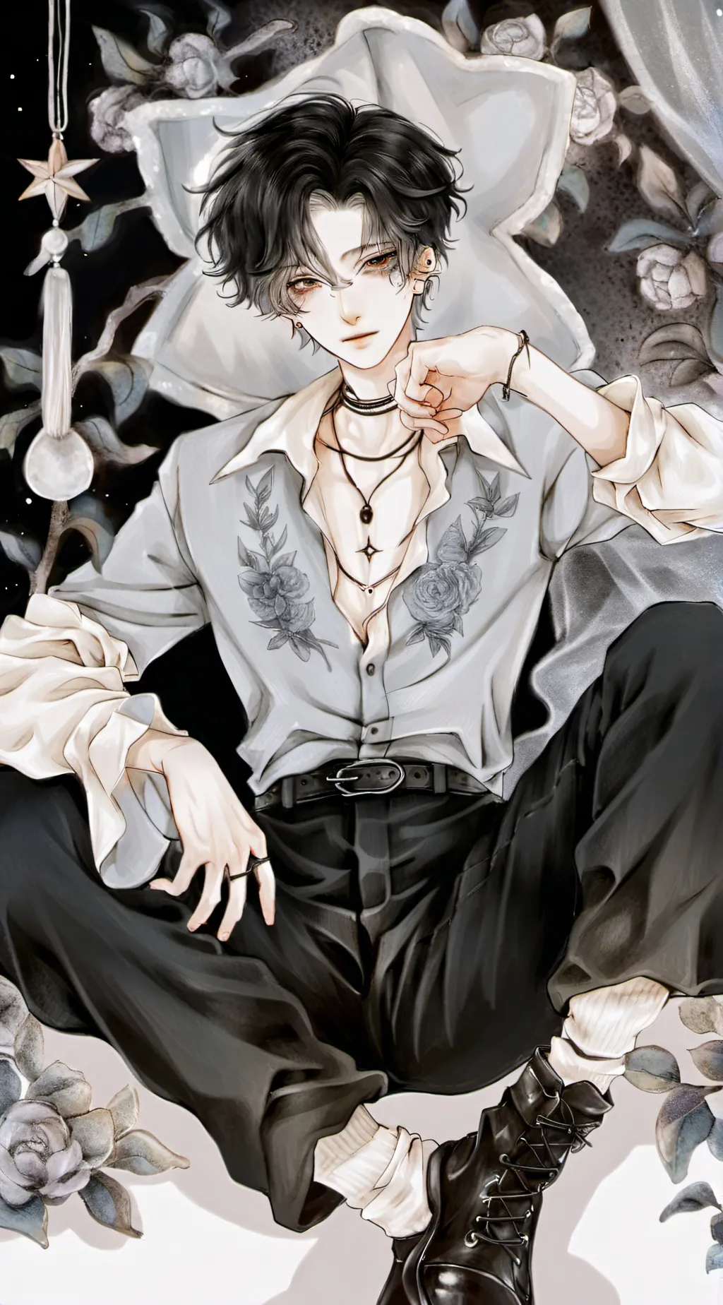 ai character: Asano Koichi background