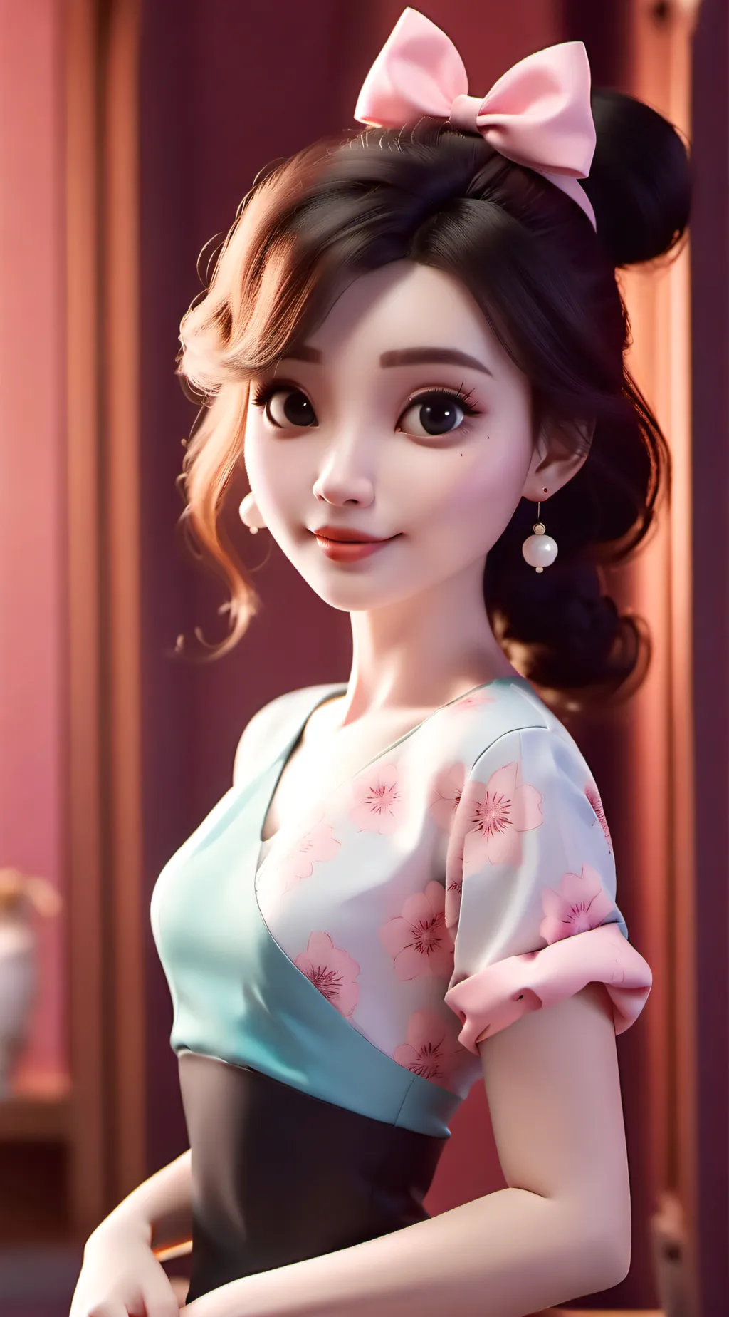 ai character: Emily:3 background