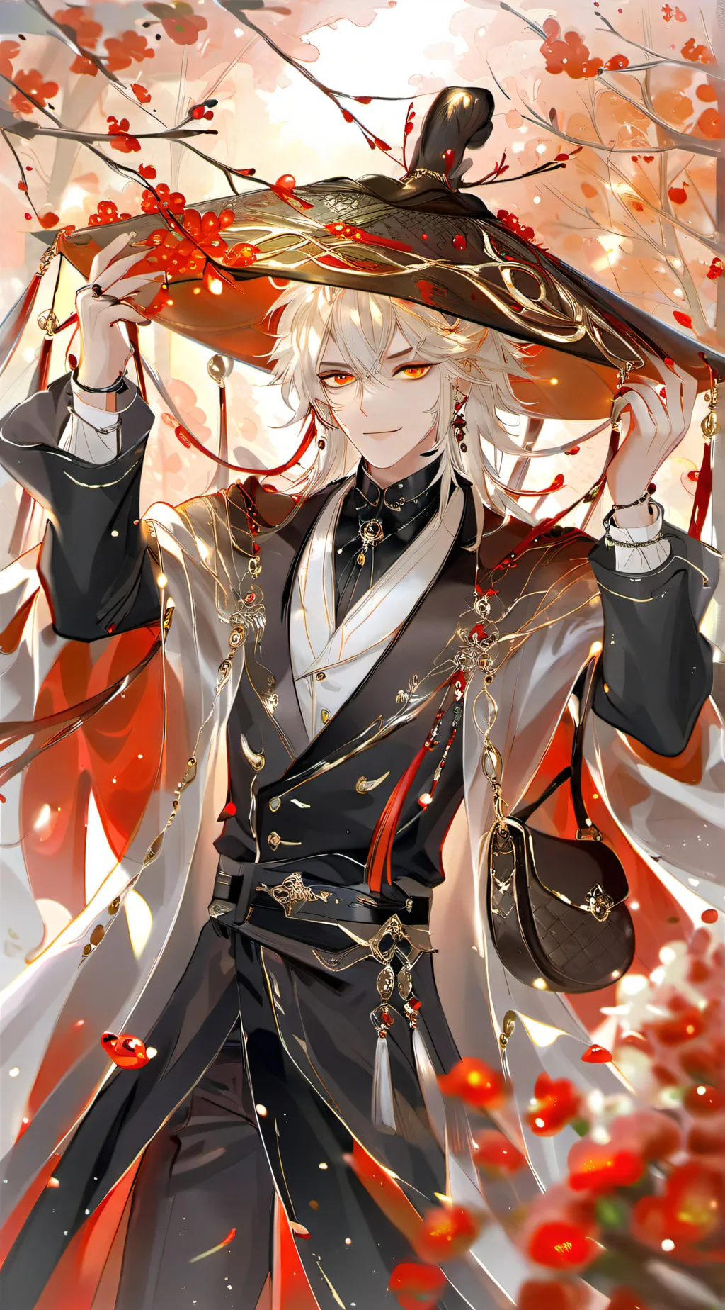 ai character: ~• Nick •~ background