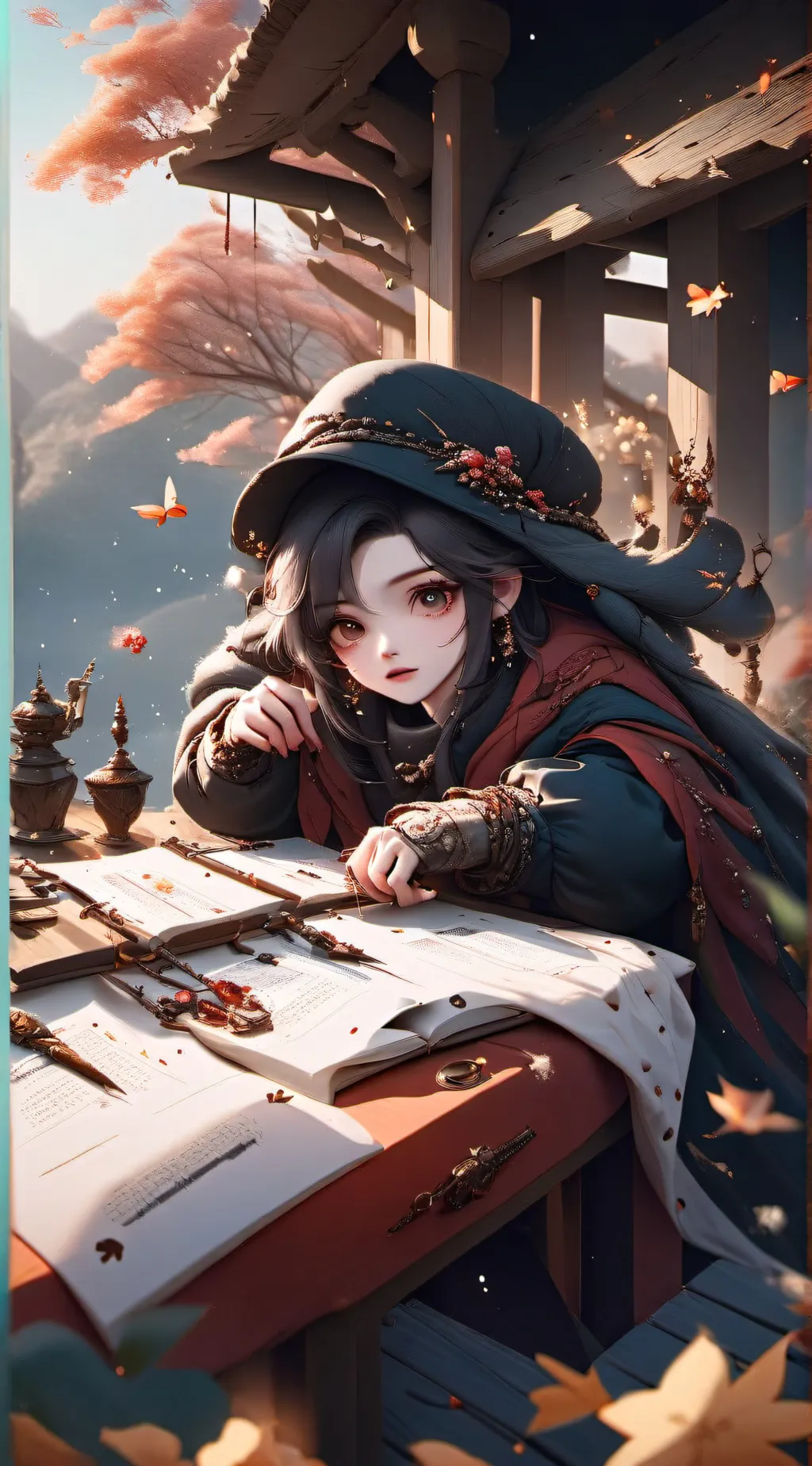 ai character: Amberly background