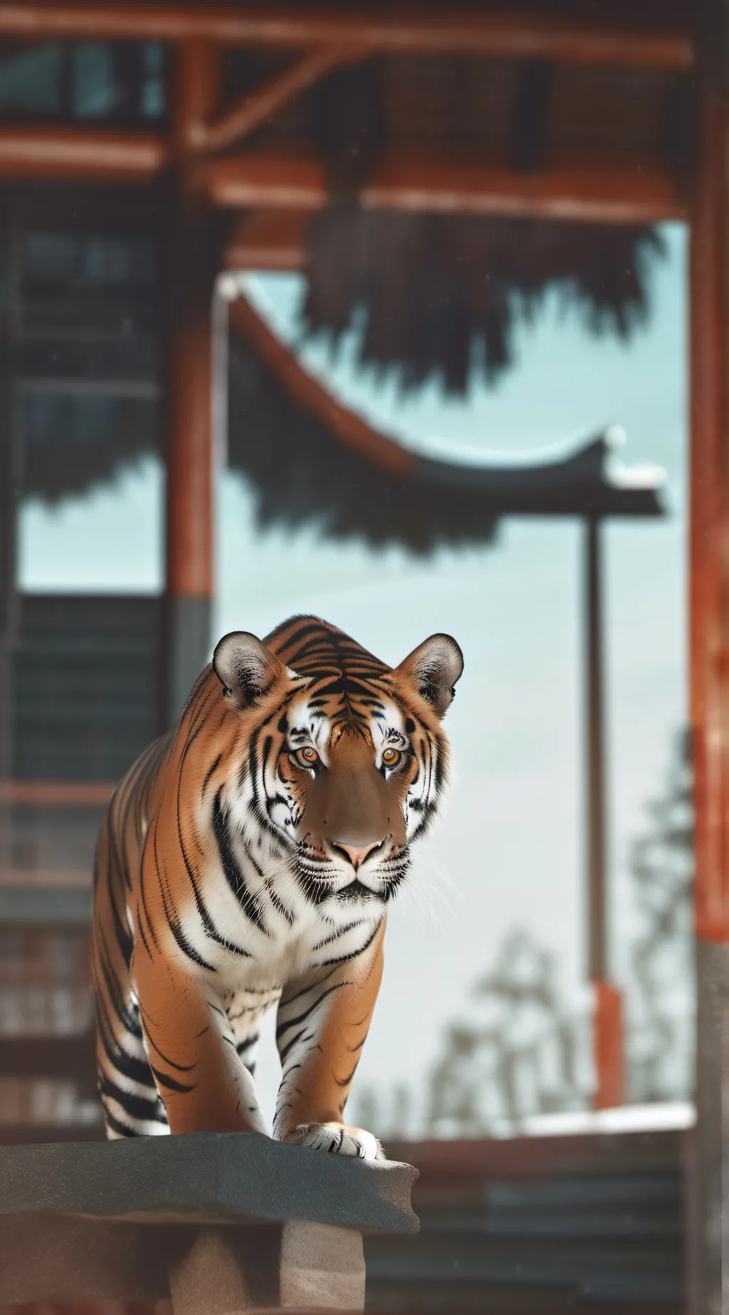 ai character: Tiger 🐅🐯 background