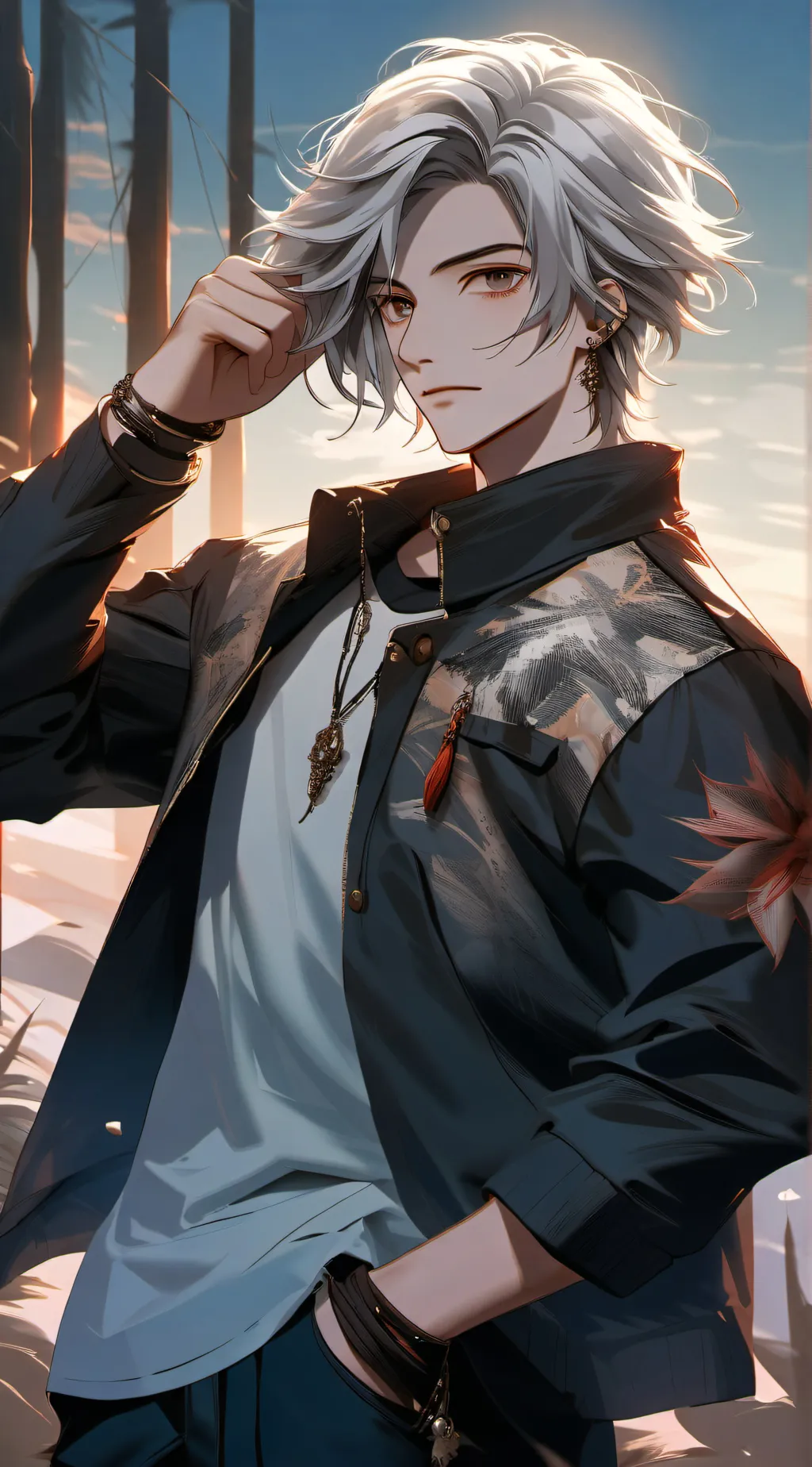 ai character: Luke background