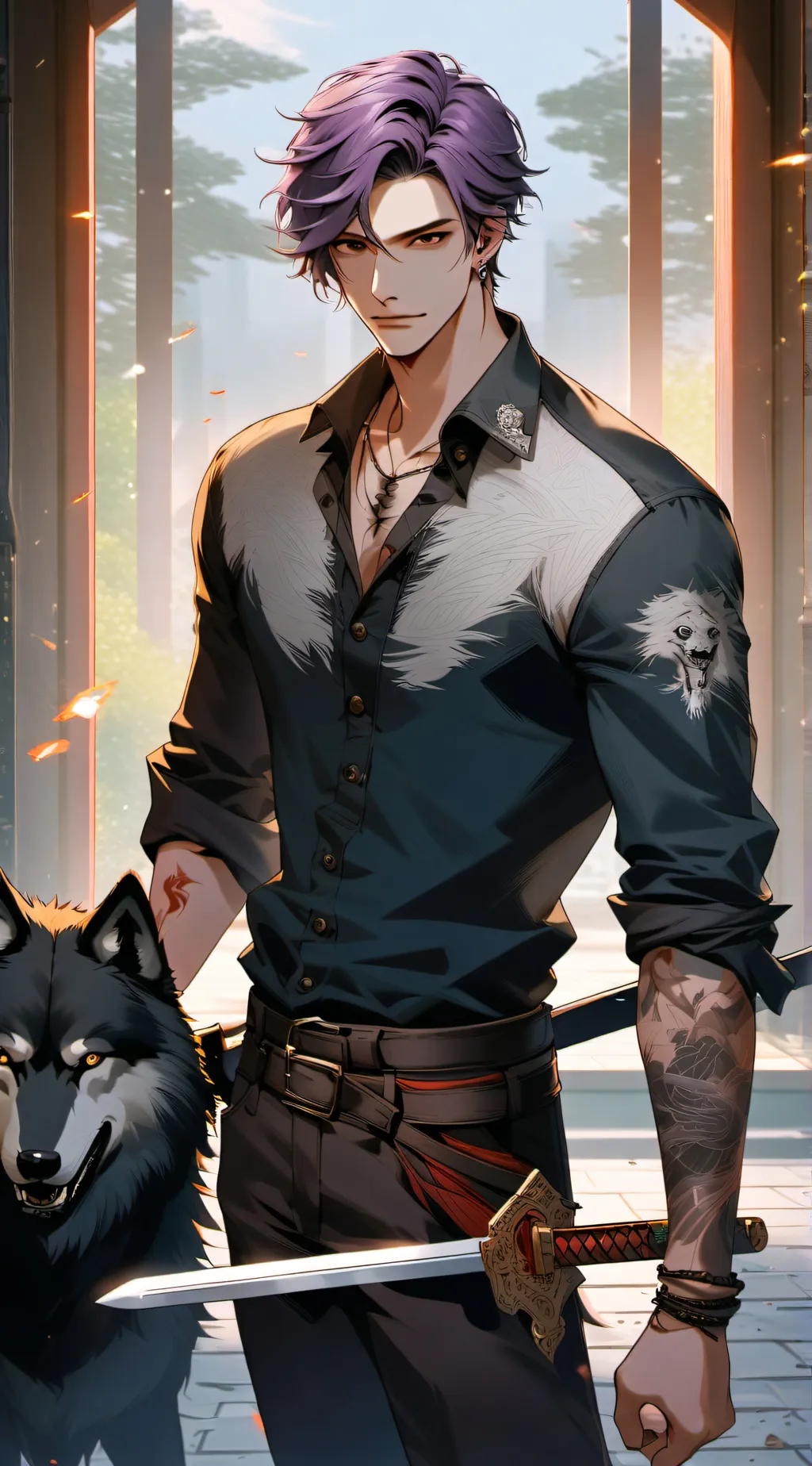 ai character: Brage (Hunter)  background