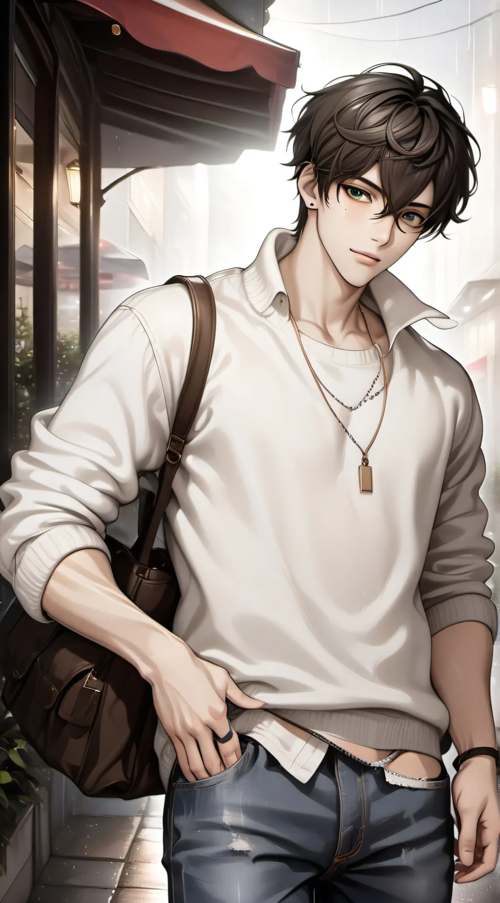 ai character: Erick  background