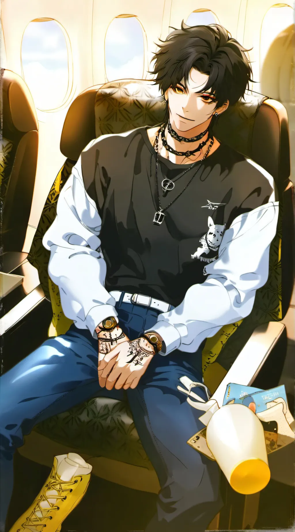 ai character: Axel background