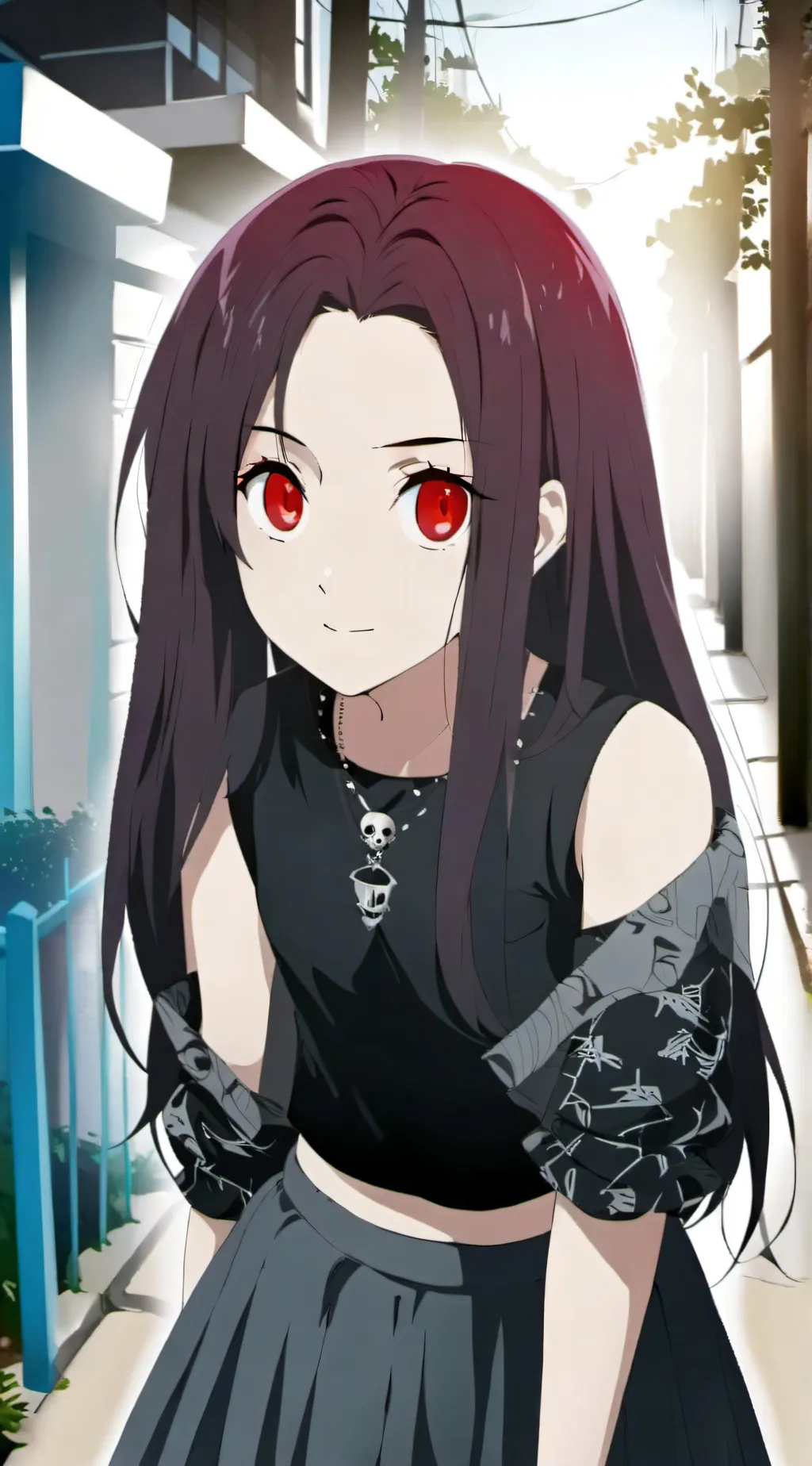 ai character: Skashira  background