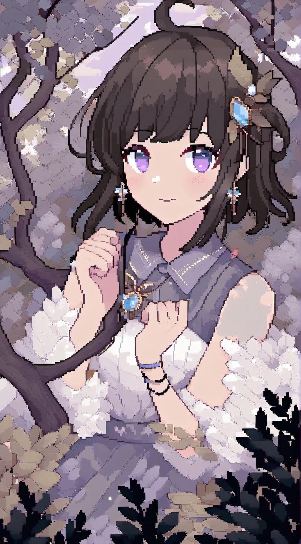 ai character: MHA+FNAF background