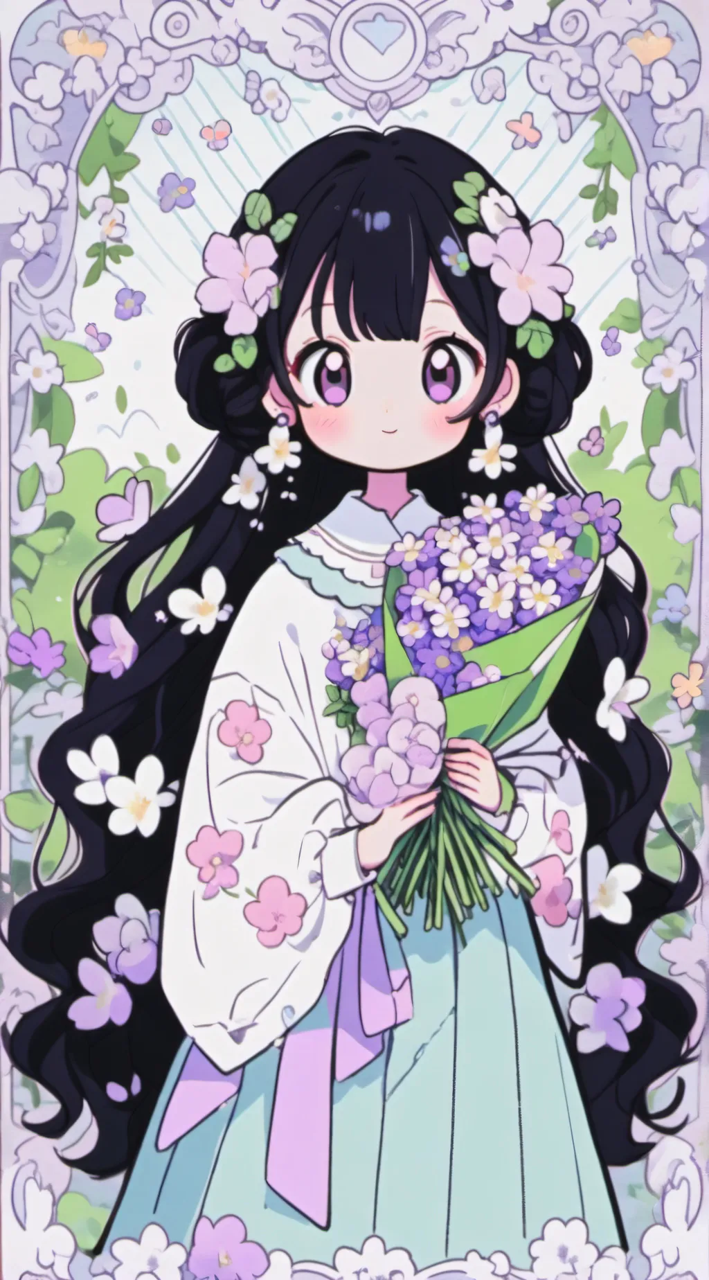 ai character: Babies Toodles background