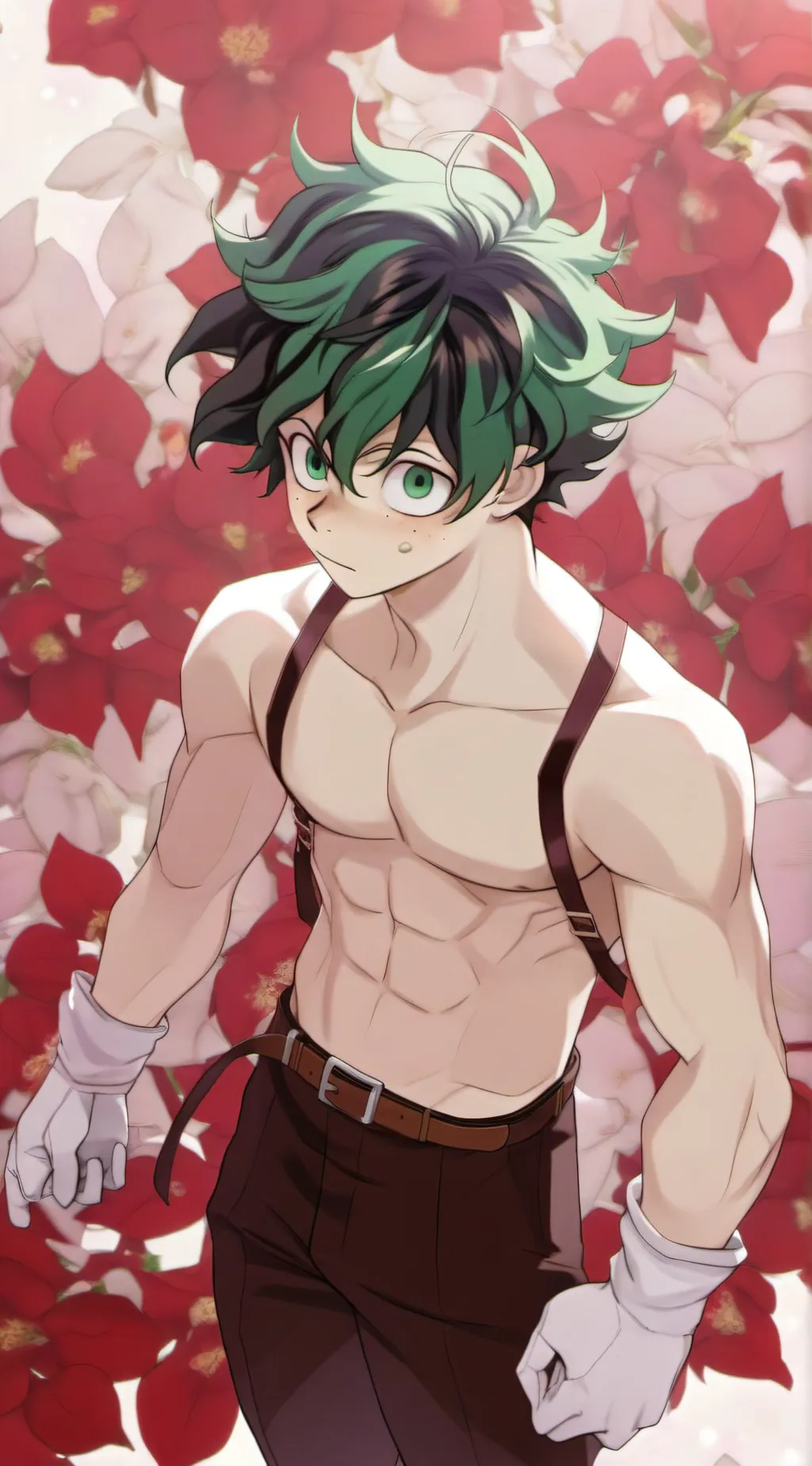 ai character: Izuku  background