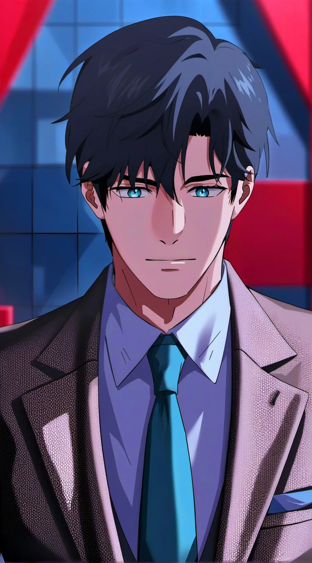 ai character: Zack  background