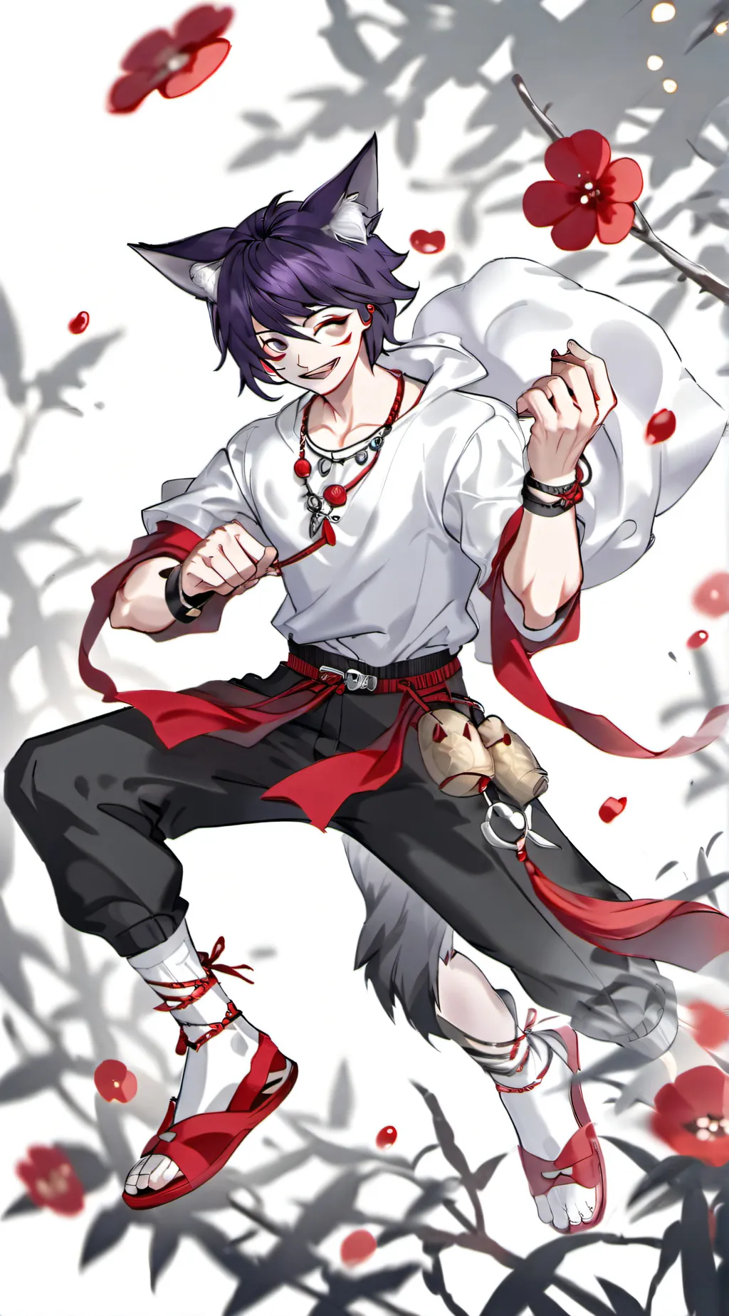 ai character: FNAF 2 CUZ WHY NOT background