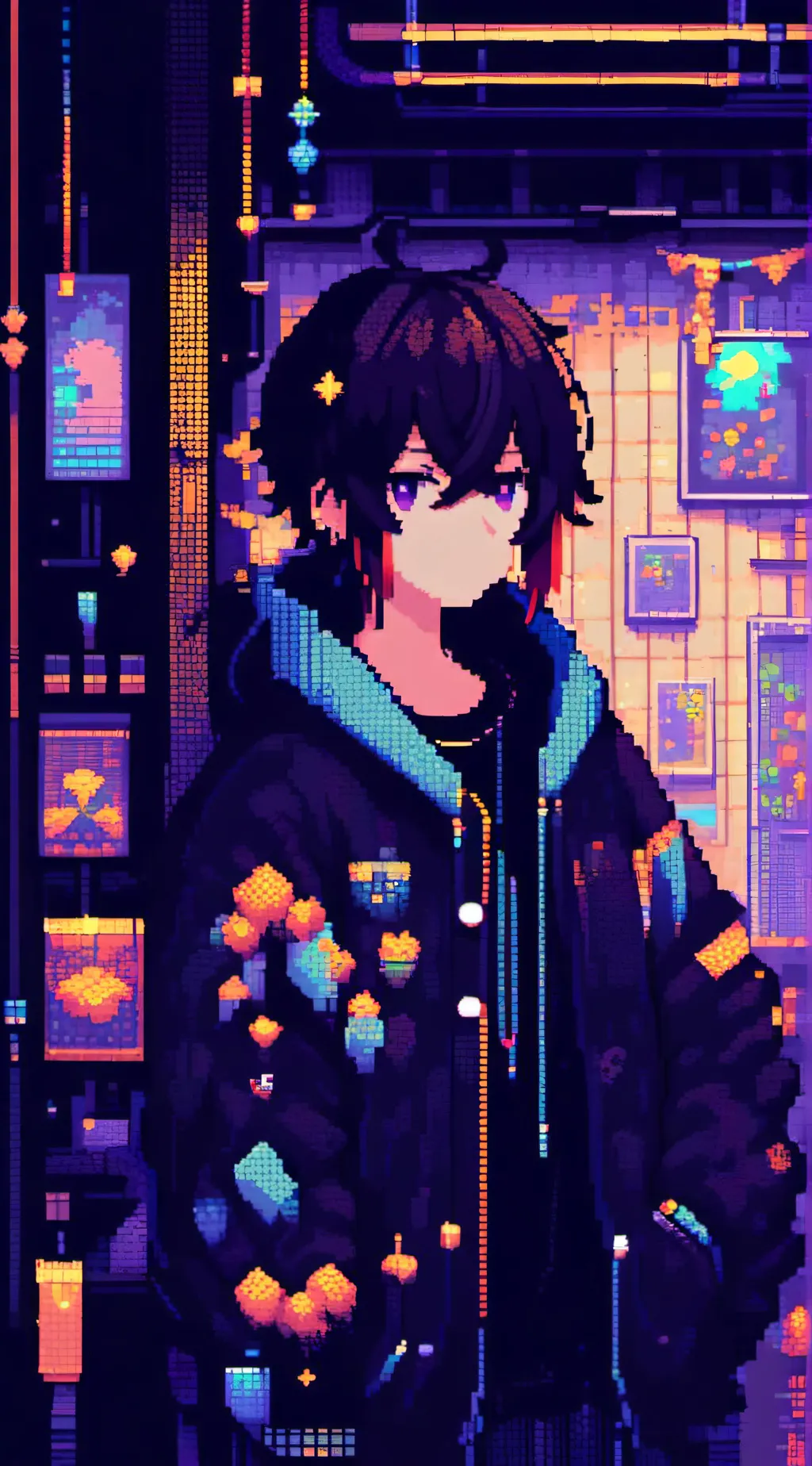 ai character: kny background