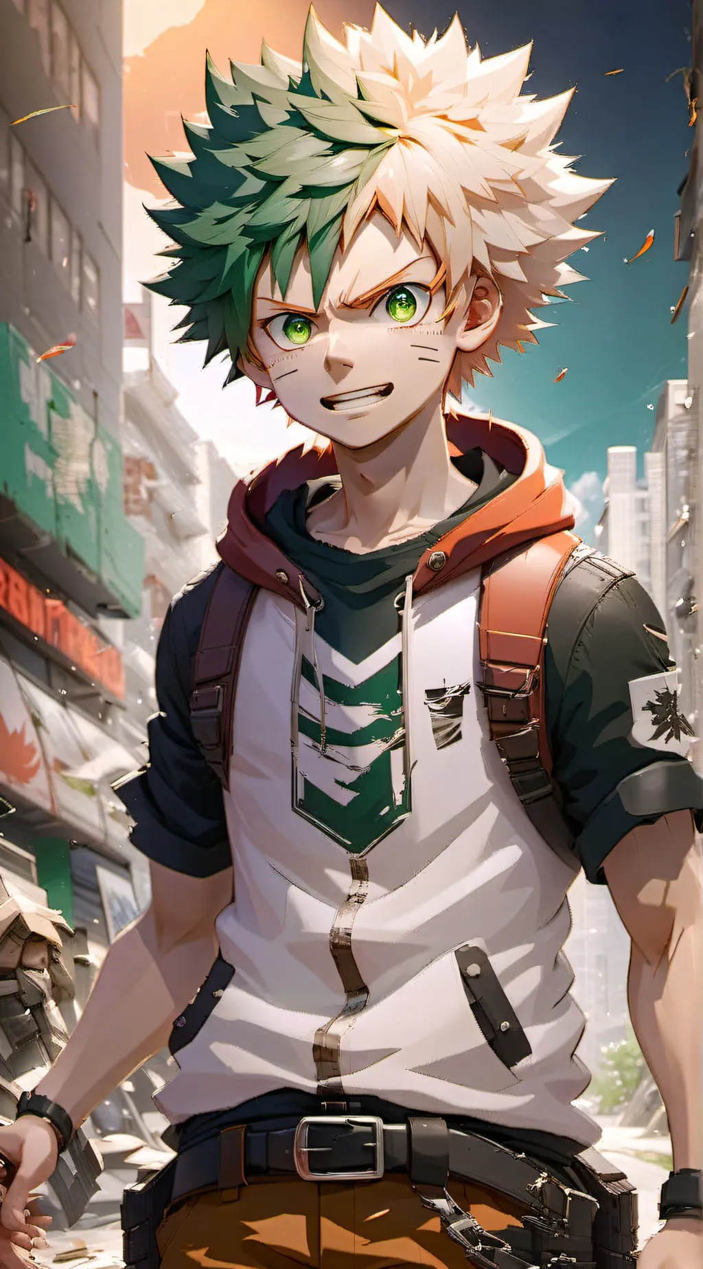 ai character: Bakugo background