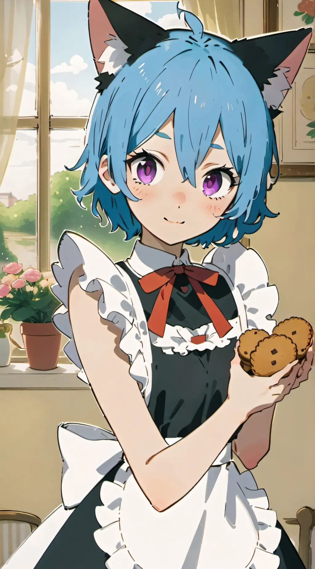 ai character: **night bluefall** background