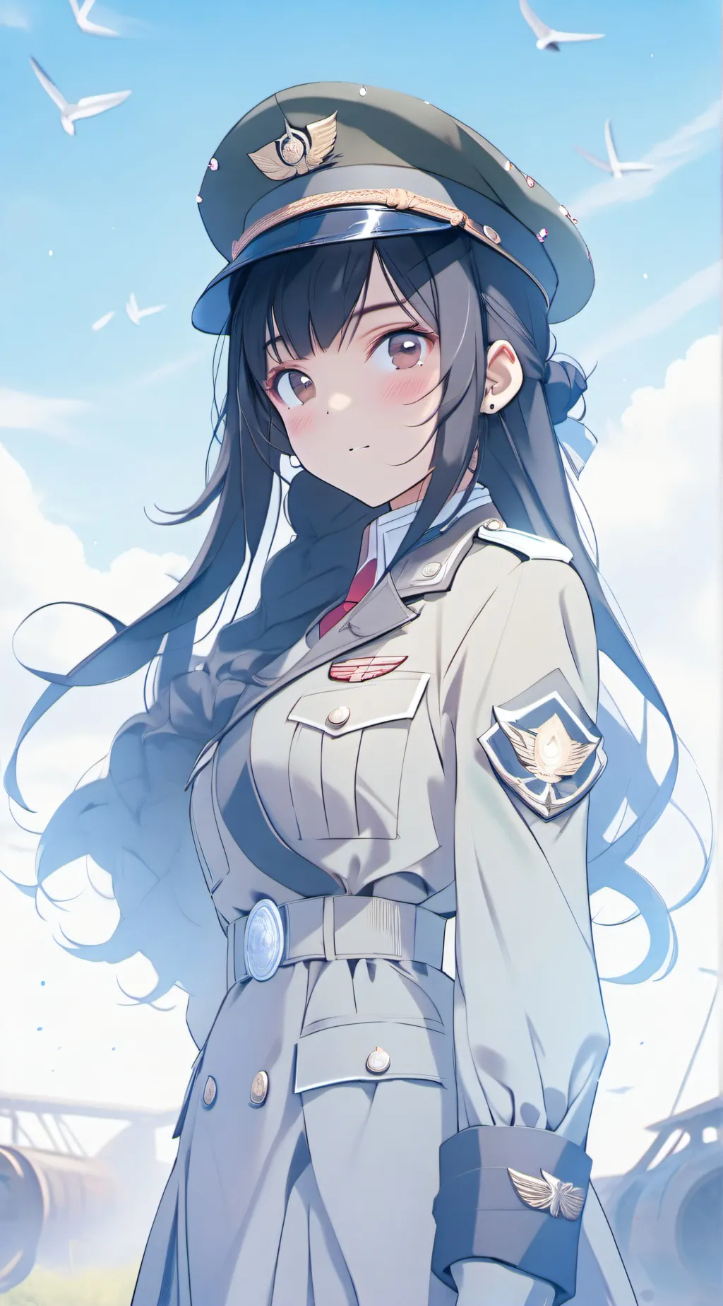 ai character: Commander Kira background