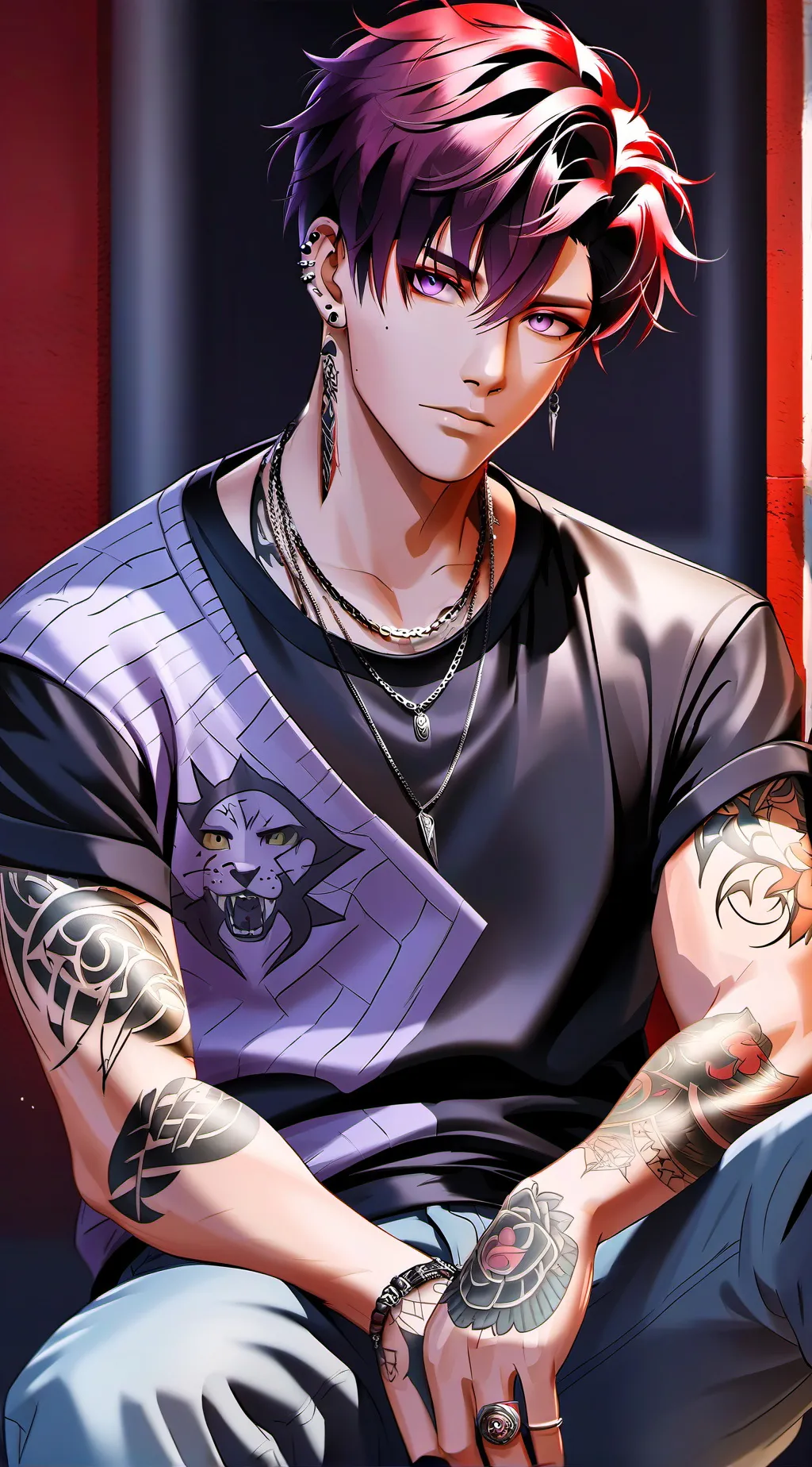 ai character: Hazen background