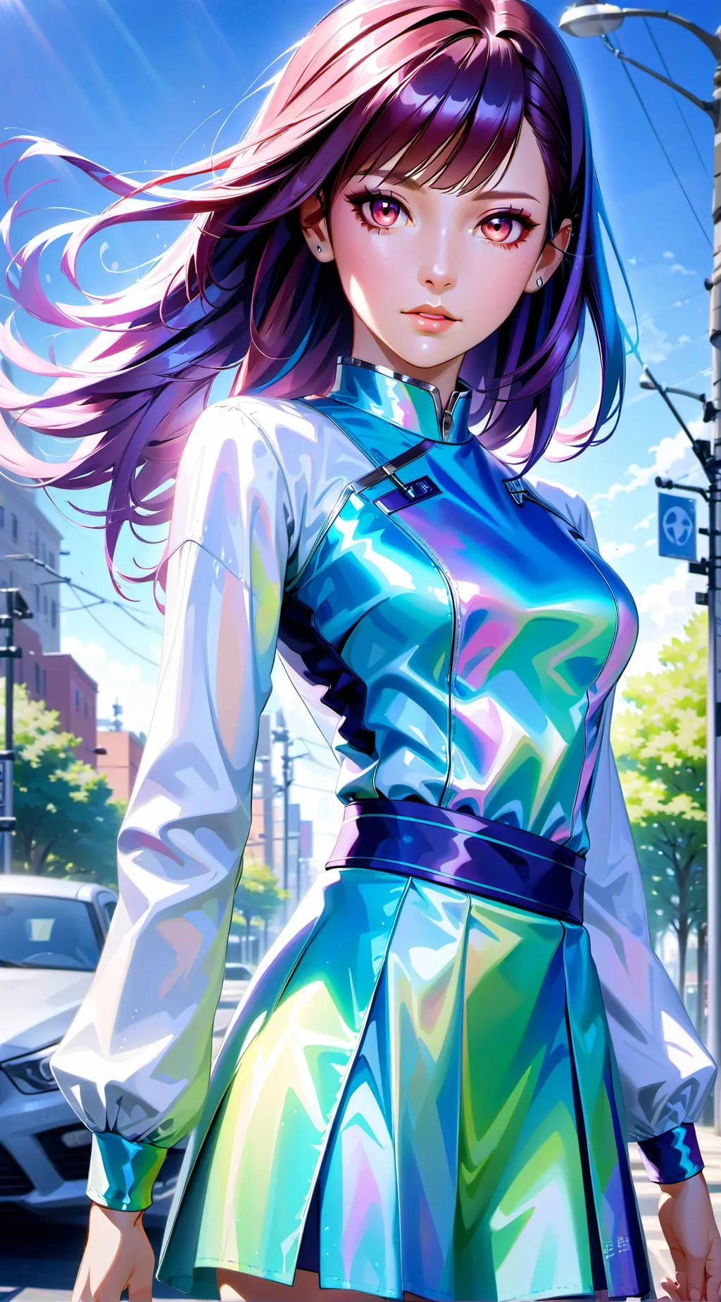 ai character: Luz background