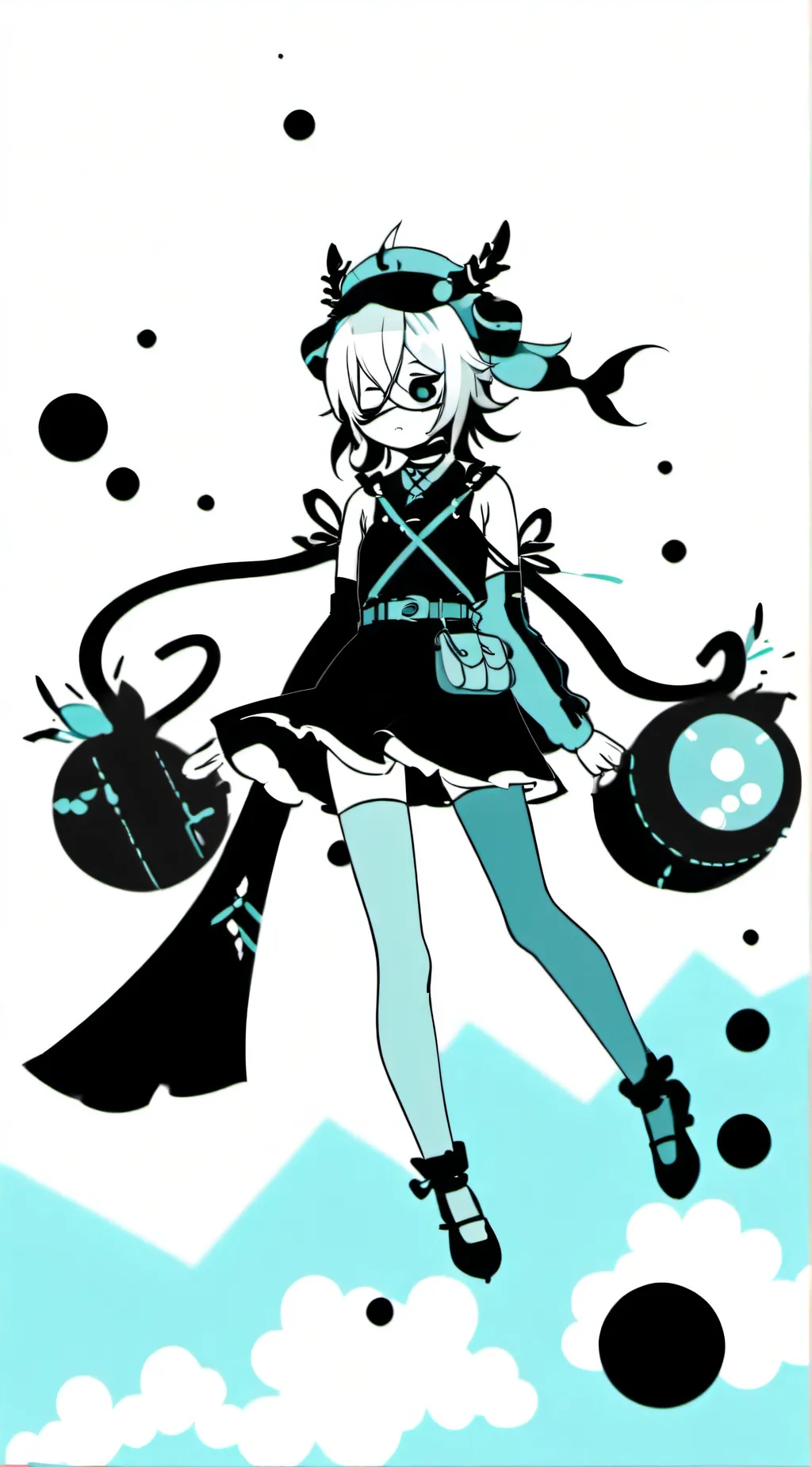 ai character: Safe space  background