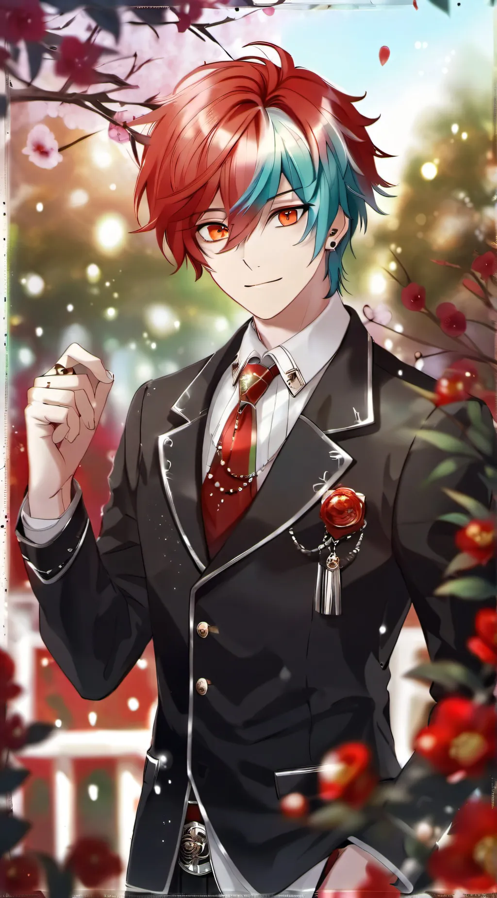 ai character: demon slayer background