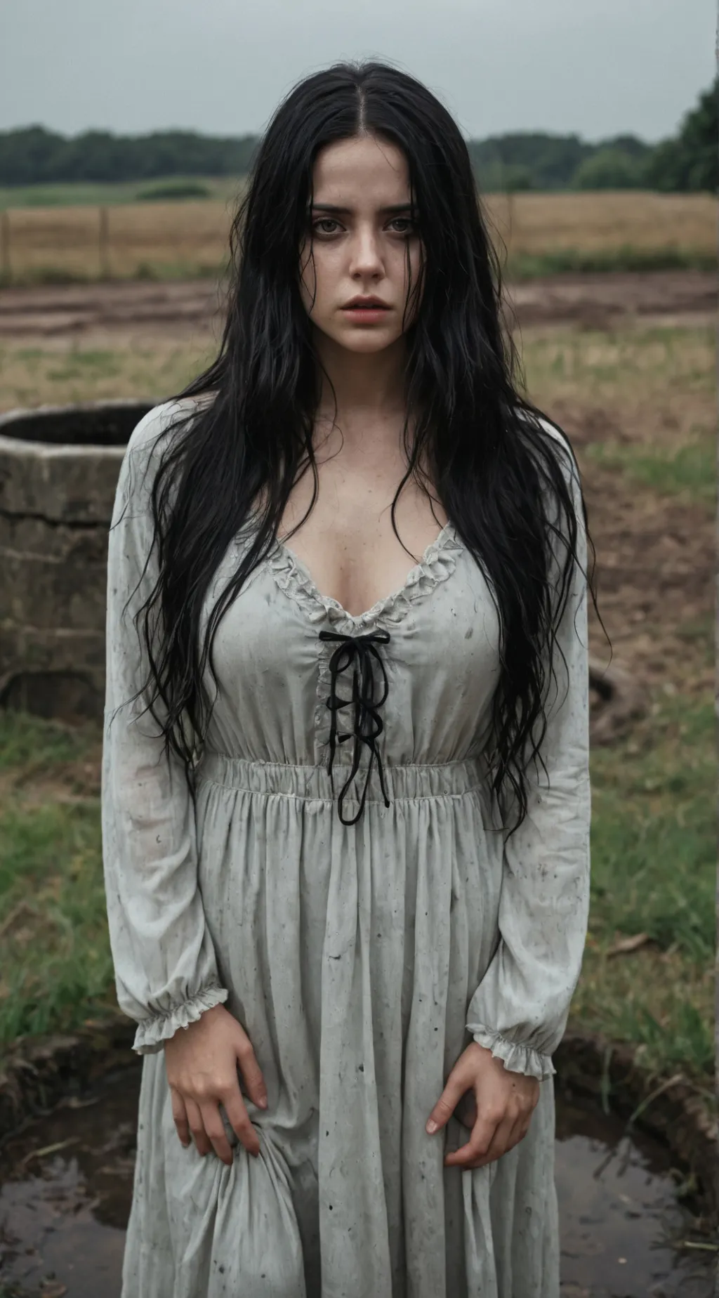 ai character: Samara Morgan  background