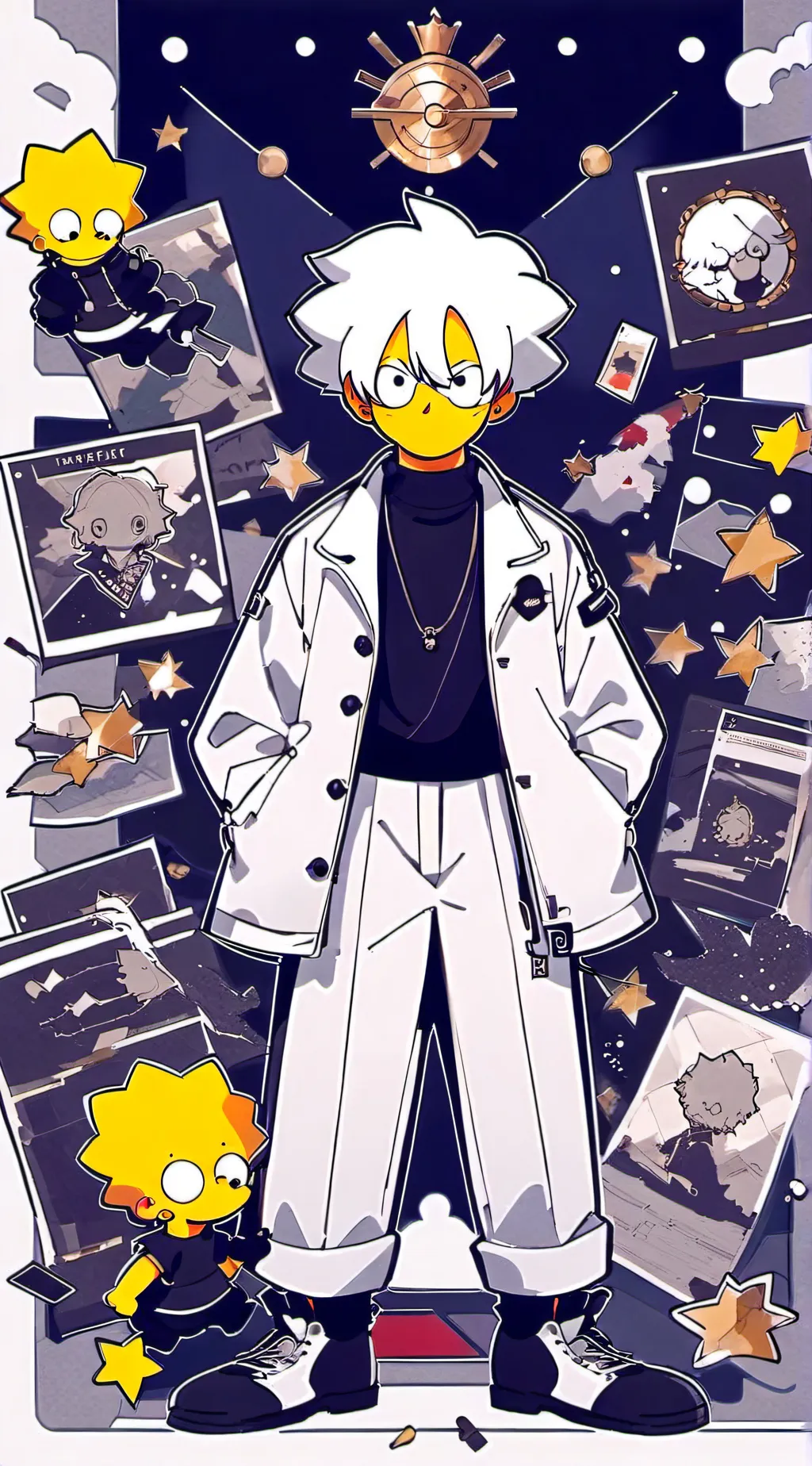 ai character: Katie  background