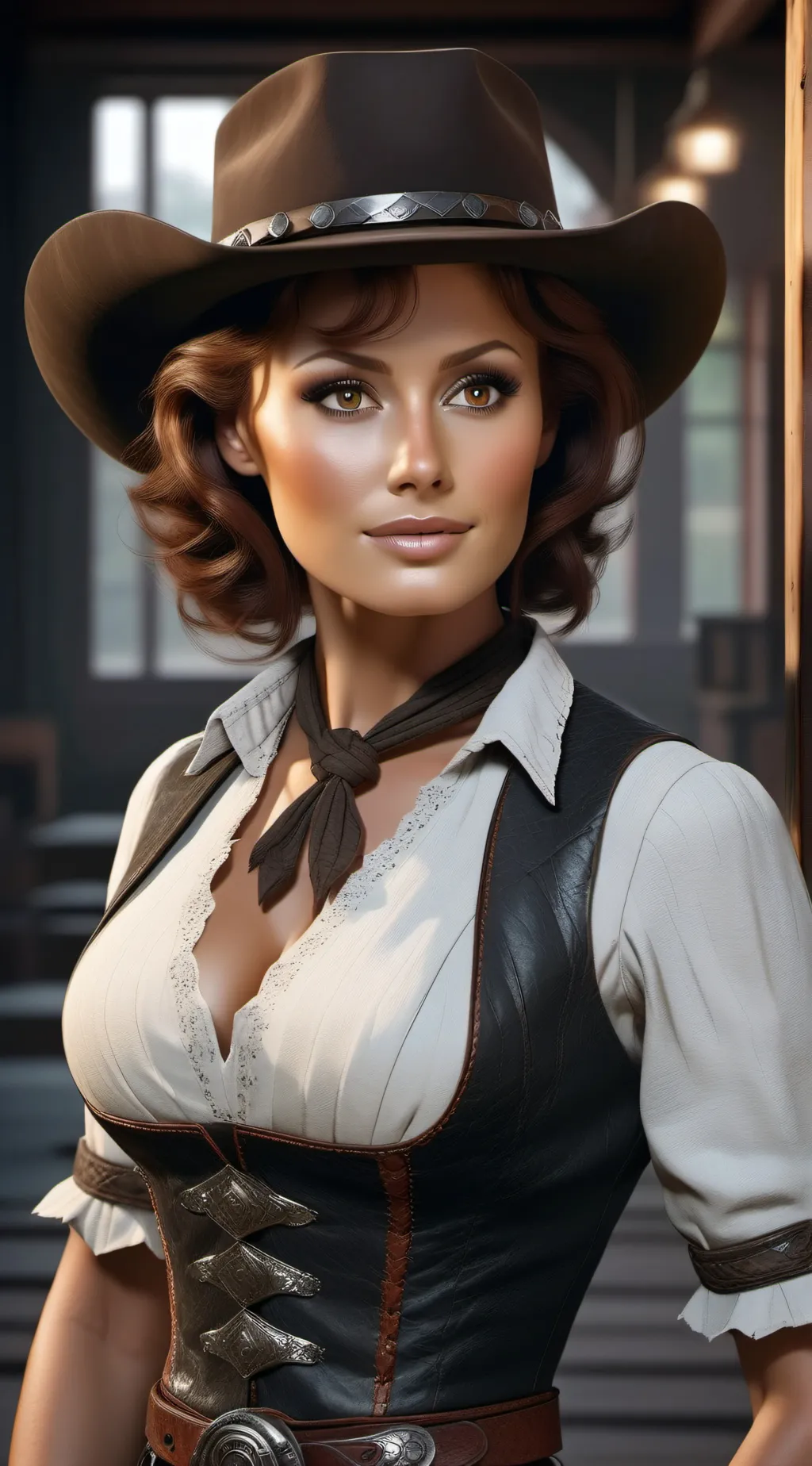 ai character: Whisky T Foxtrot background