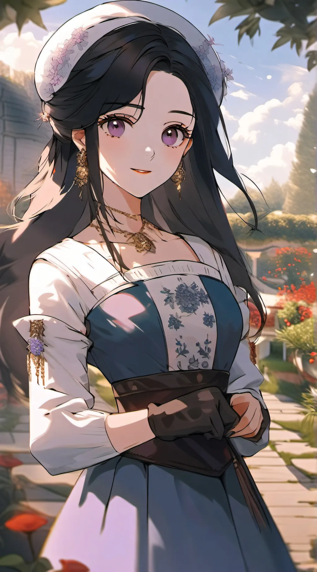 ai character: Miyani Obstra background