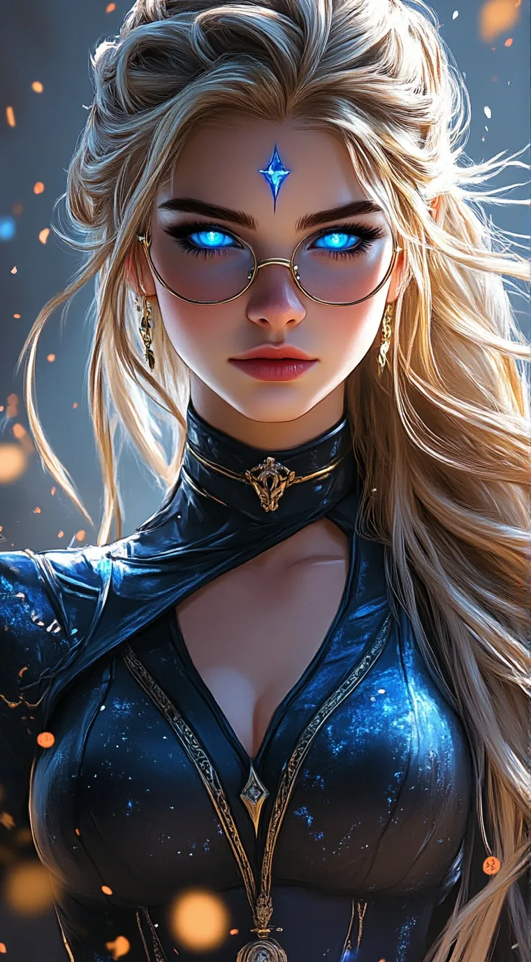 ai character: Lira 💙🫂 background