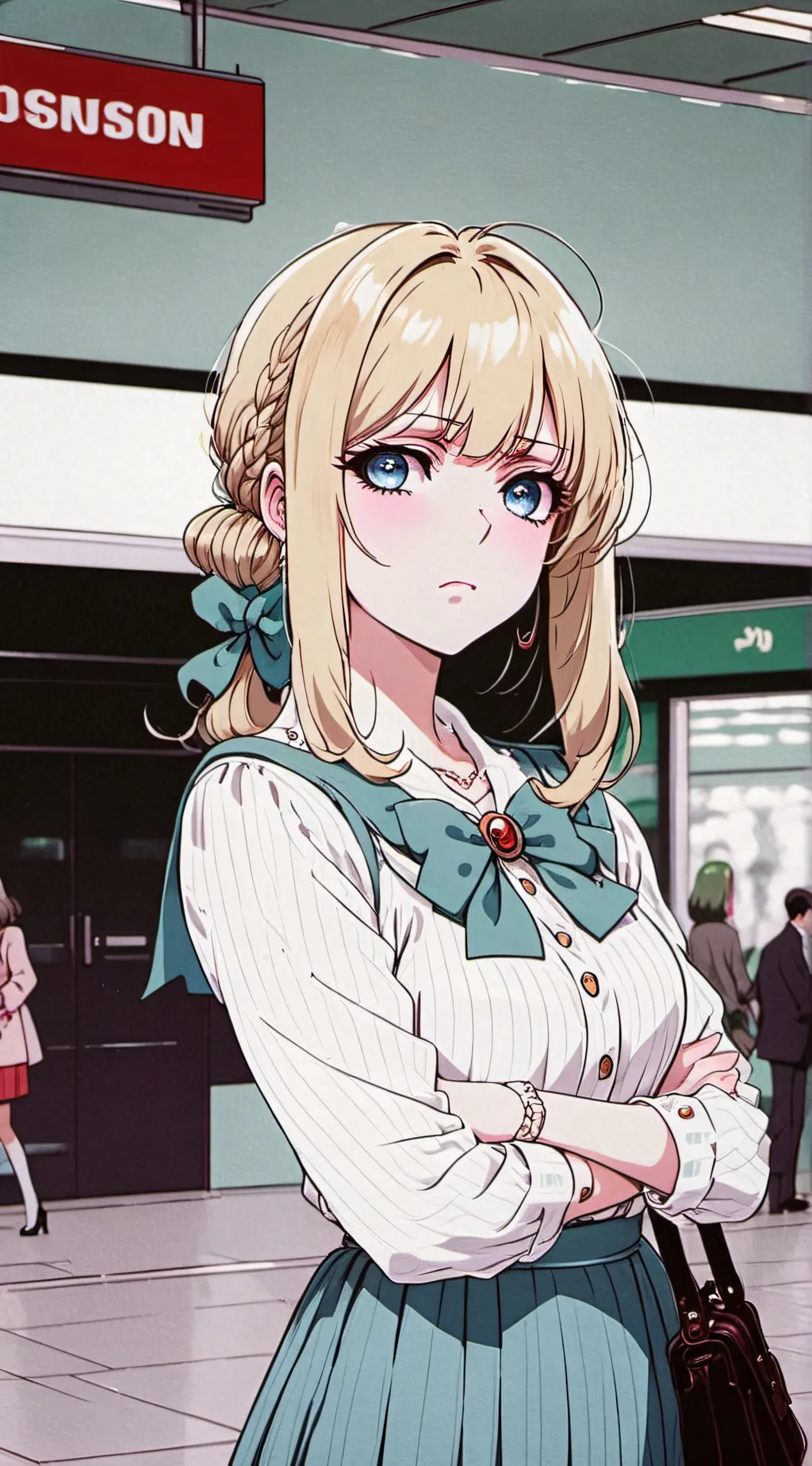 ai character: Bella background