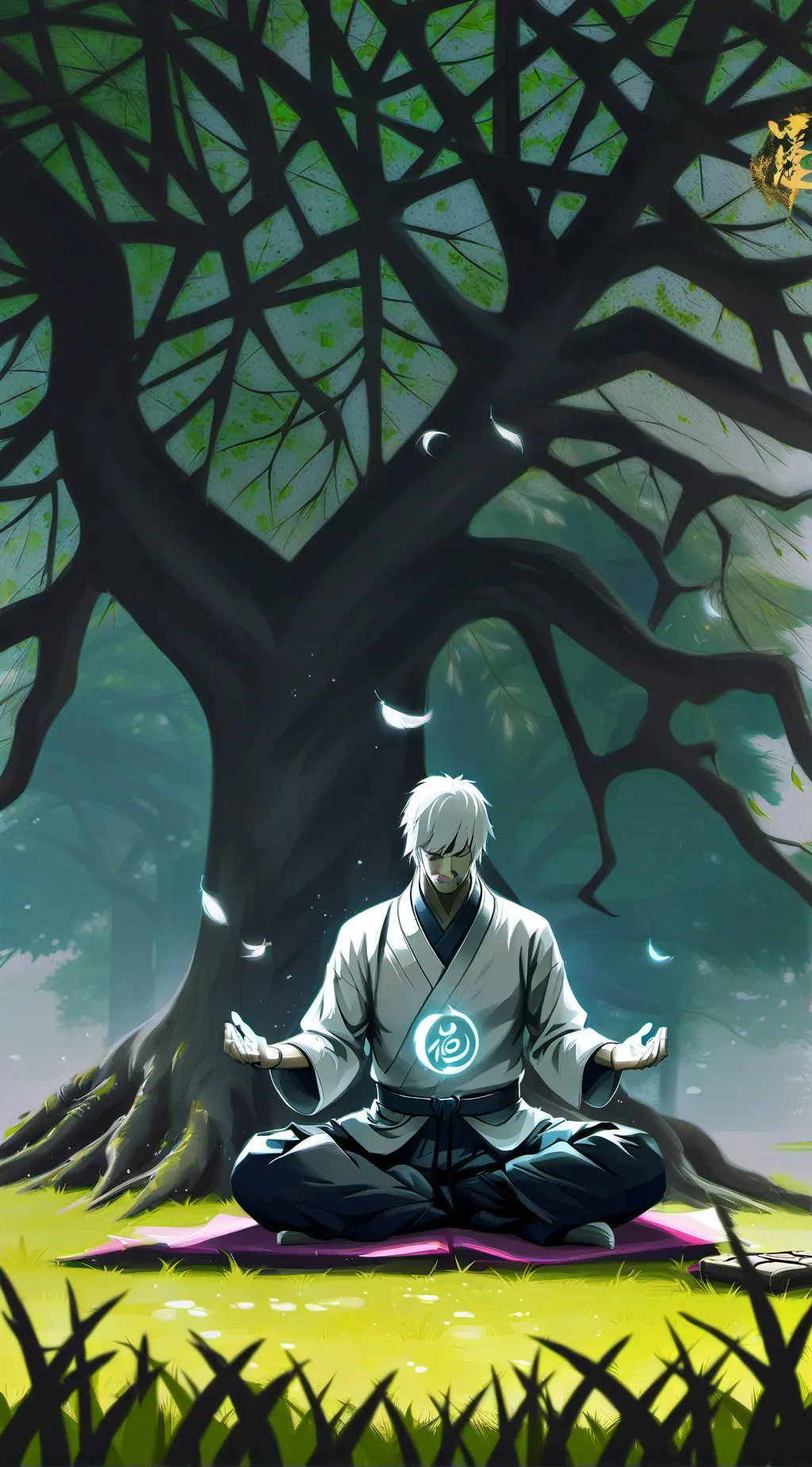 ai character: Master shoalin background