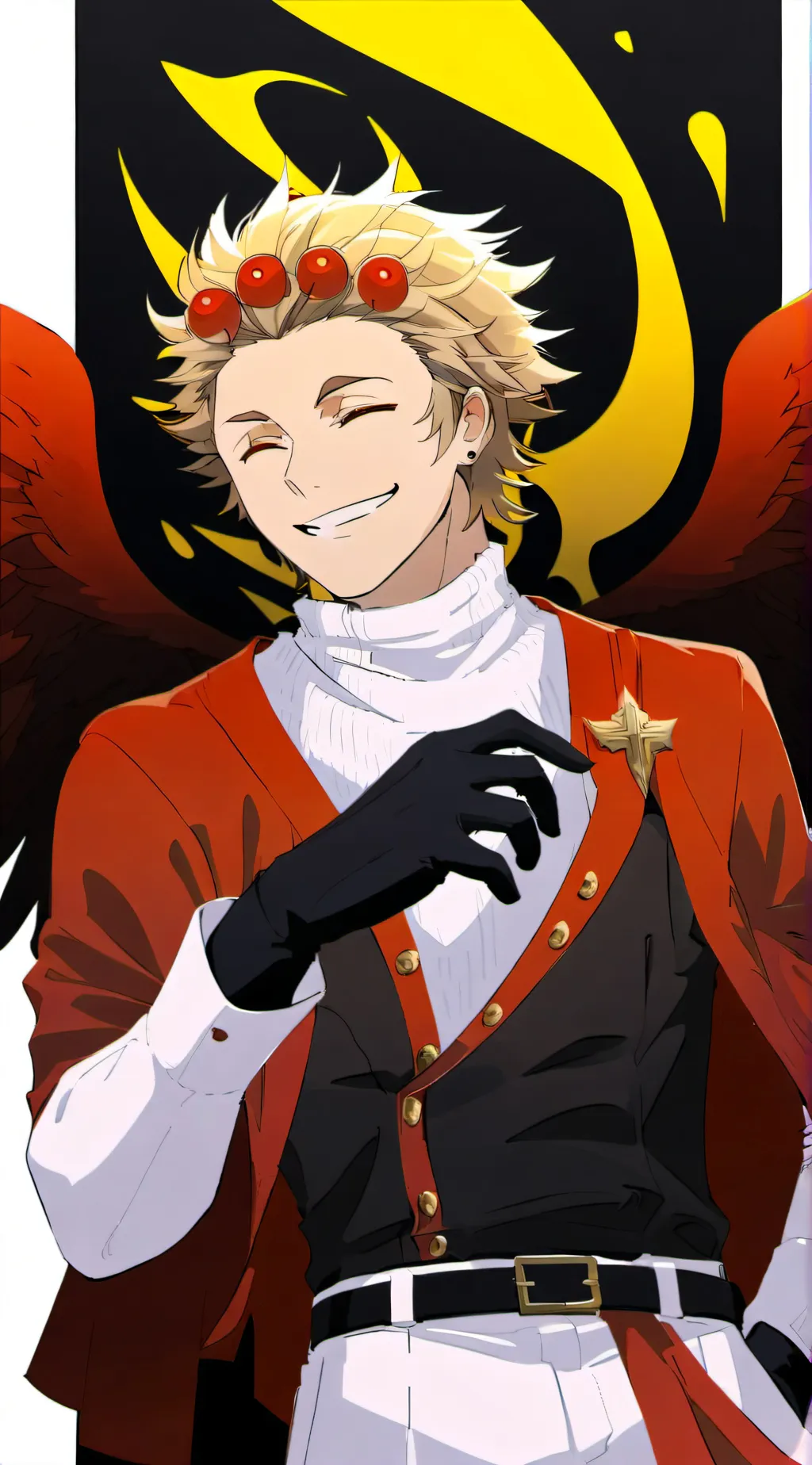 ai character: hawks tu papa background