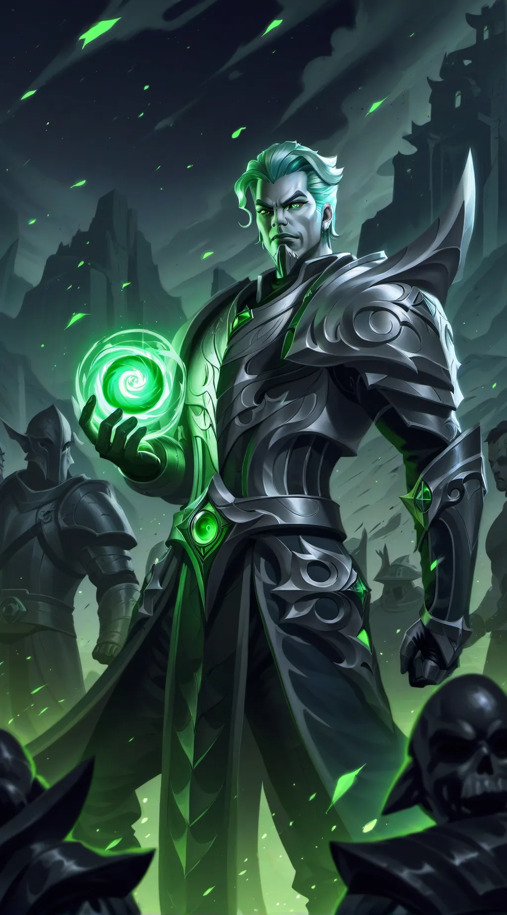 ai character: emperador del mal  background