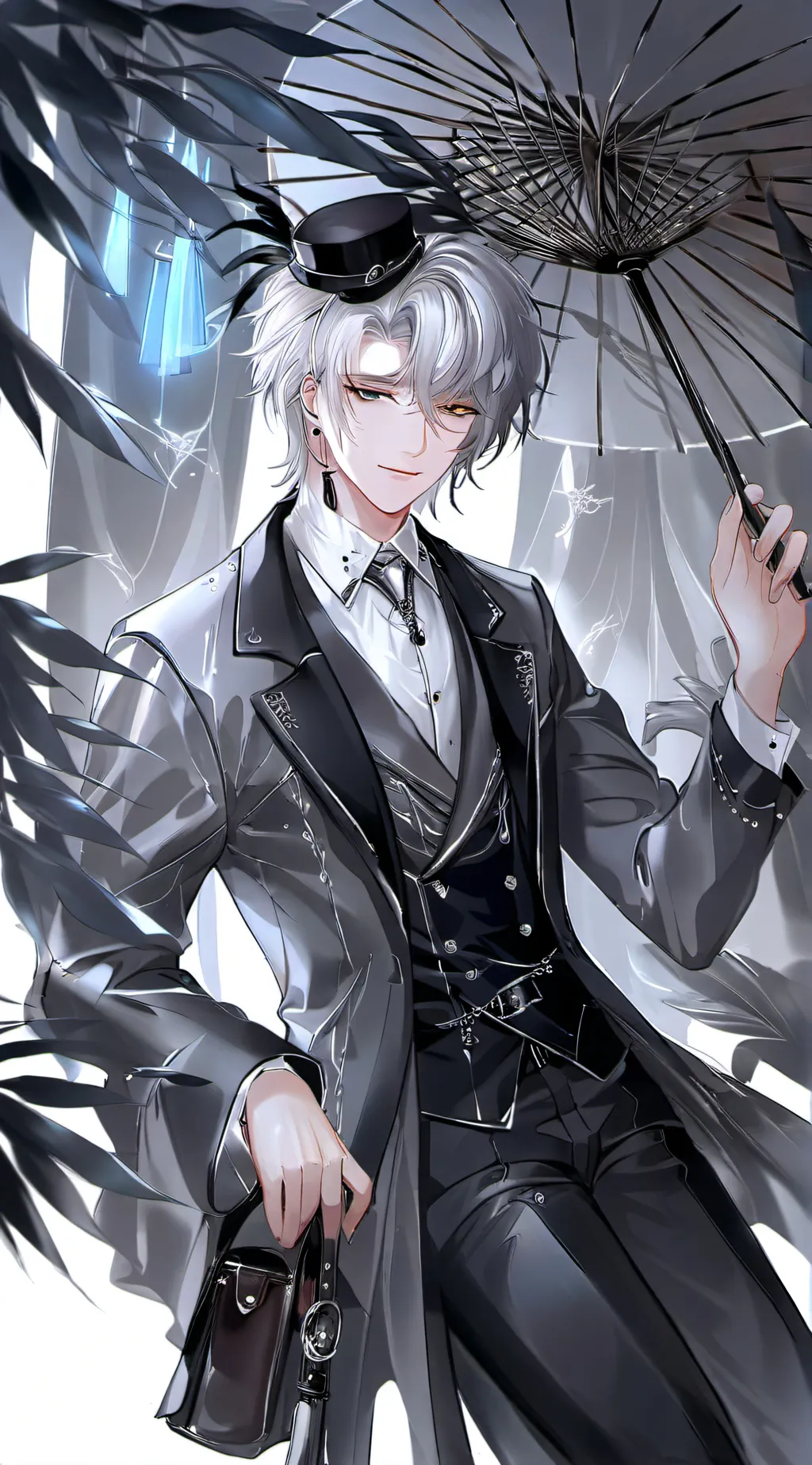 ai character: Xavier  background