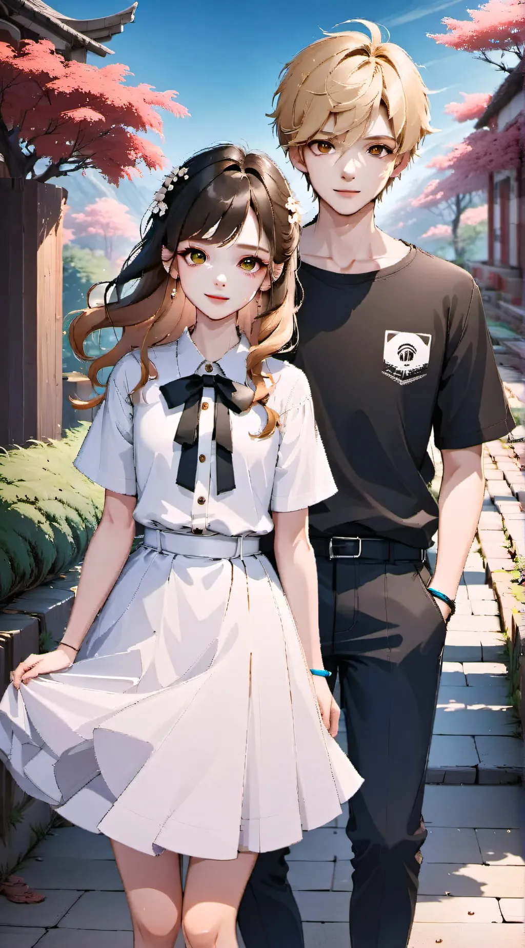 ai character: Alex and Julia background