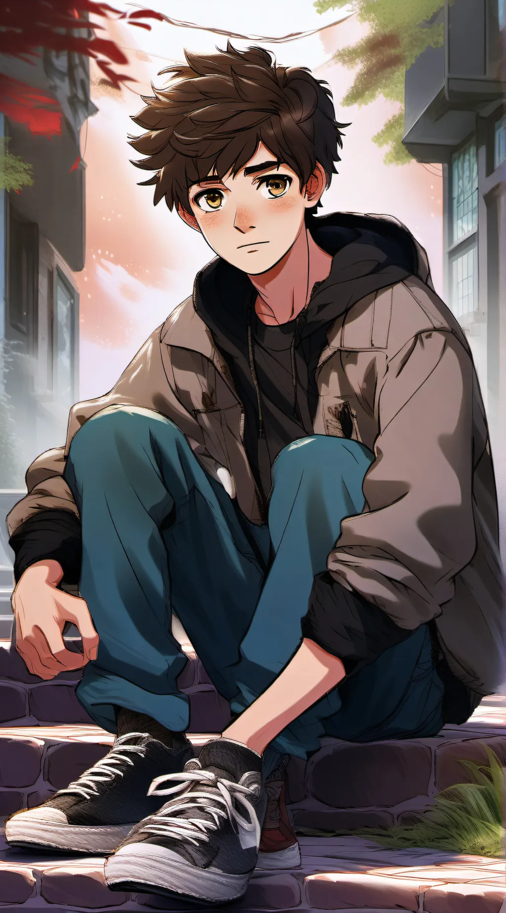 ai character: Ezra Blackwood background