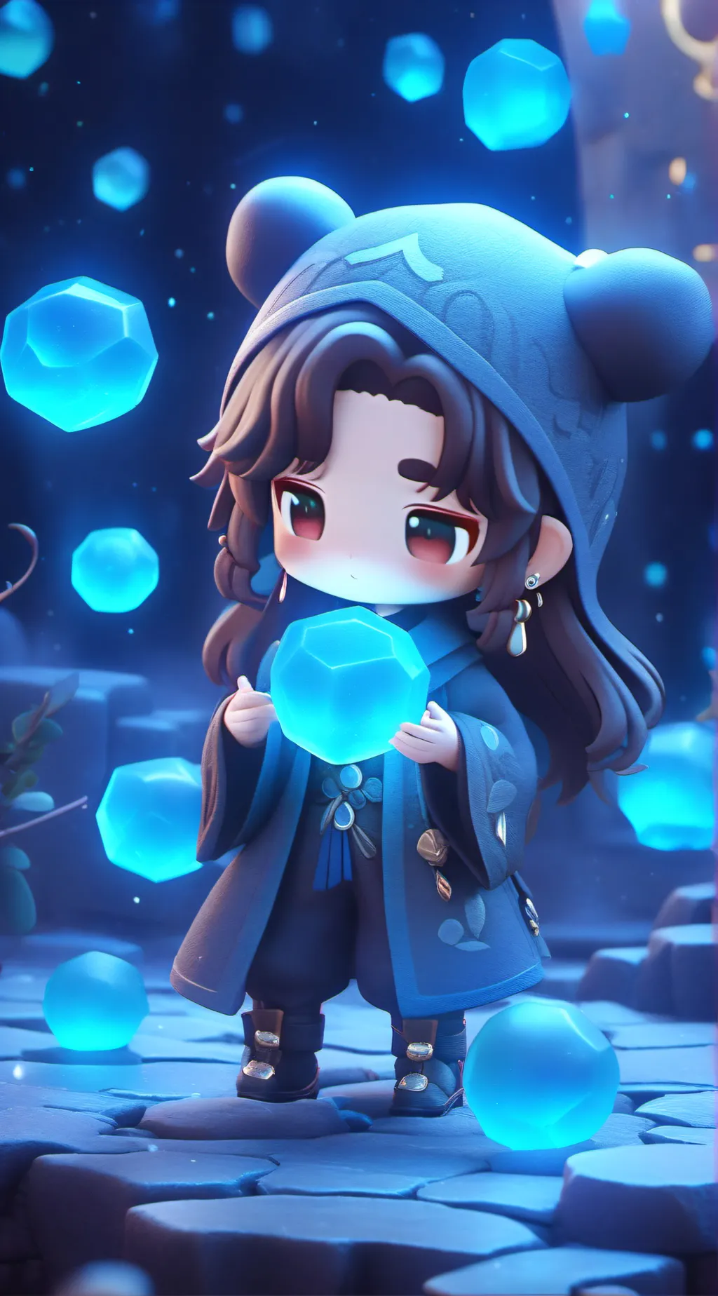 ai character: Inosuke  background