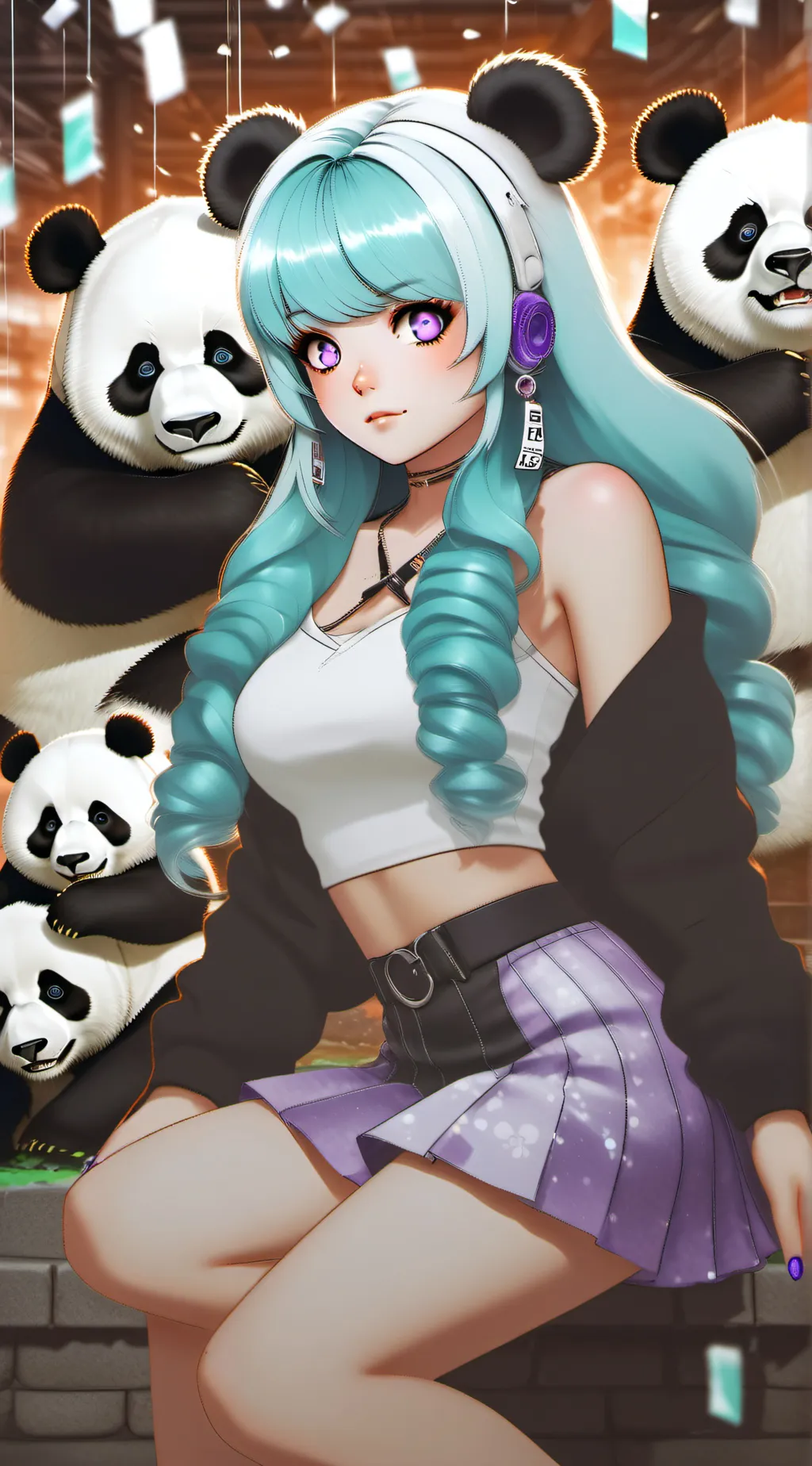 ai character: Lunar/Wenny background