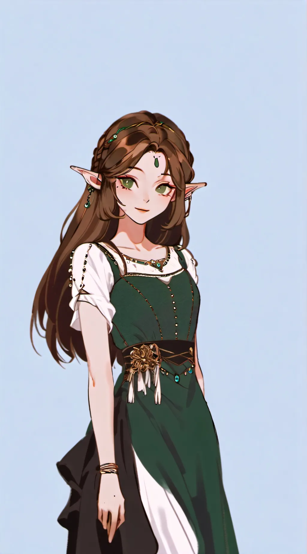 ai character: Seria Kim  background